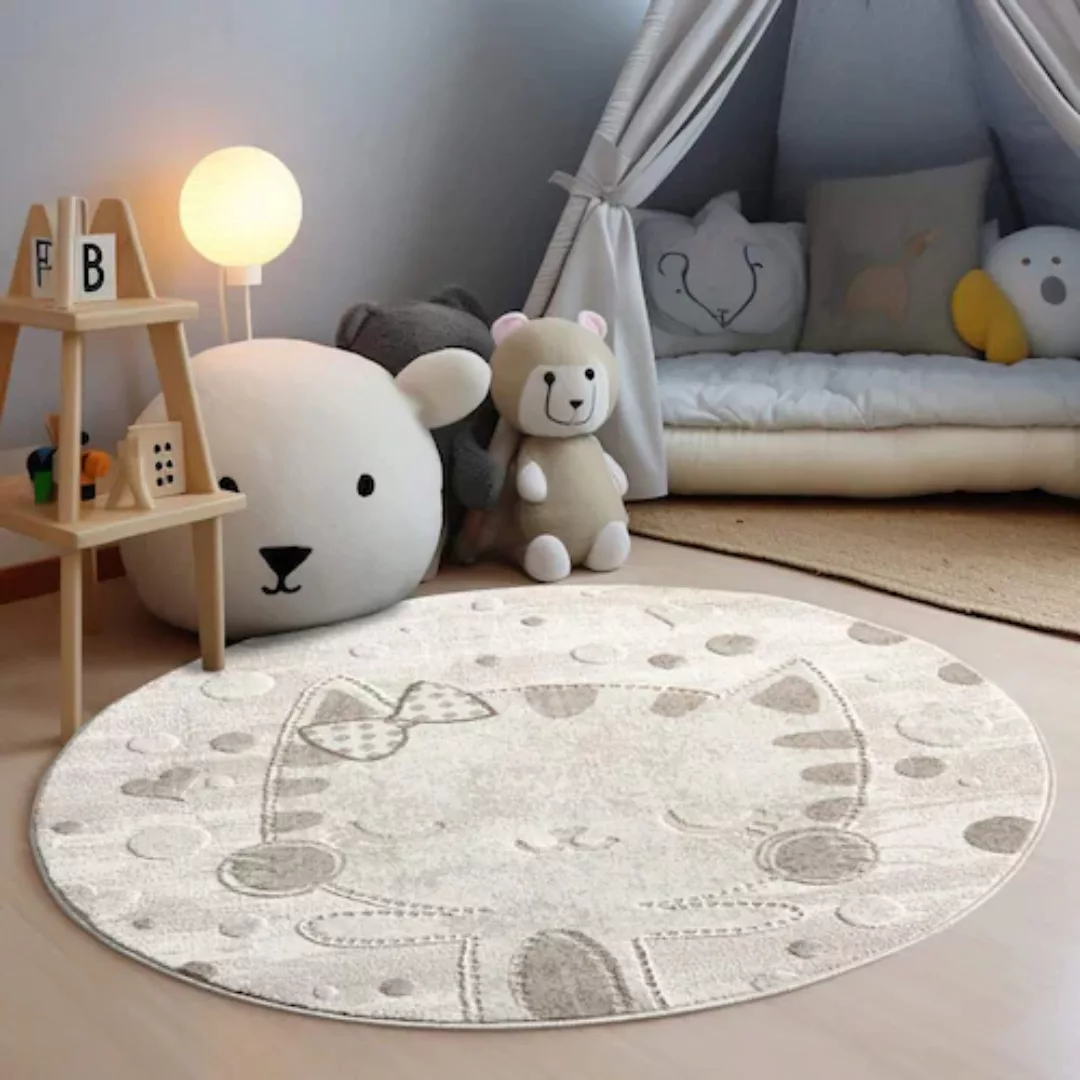 Carpet City Kinderteppich »MARA725«, rund günstig online kaufen