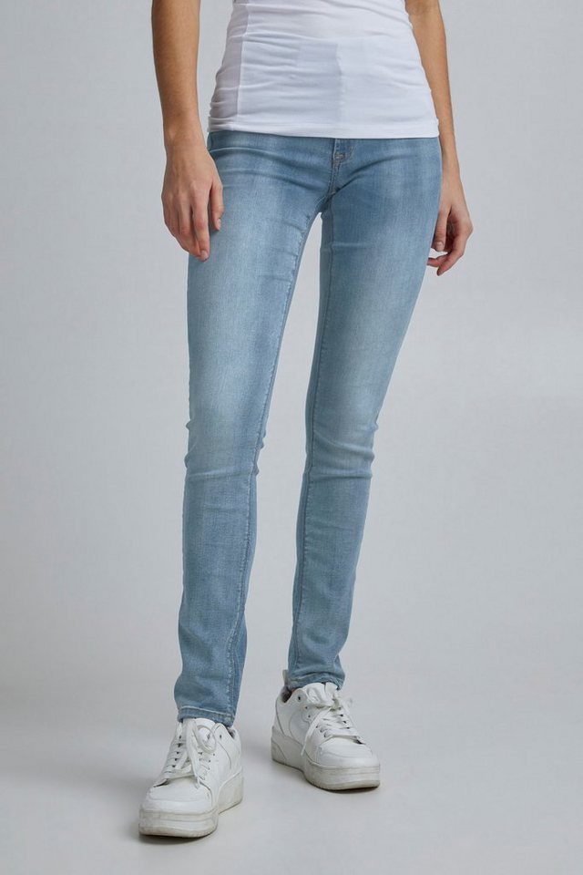 Ichi Röhrenjeans IHERIN IZARO LIGHT BLUE BLEACHED - 20100292 Klassische Röh günstig online kaufen