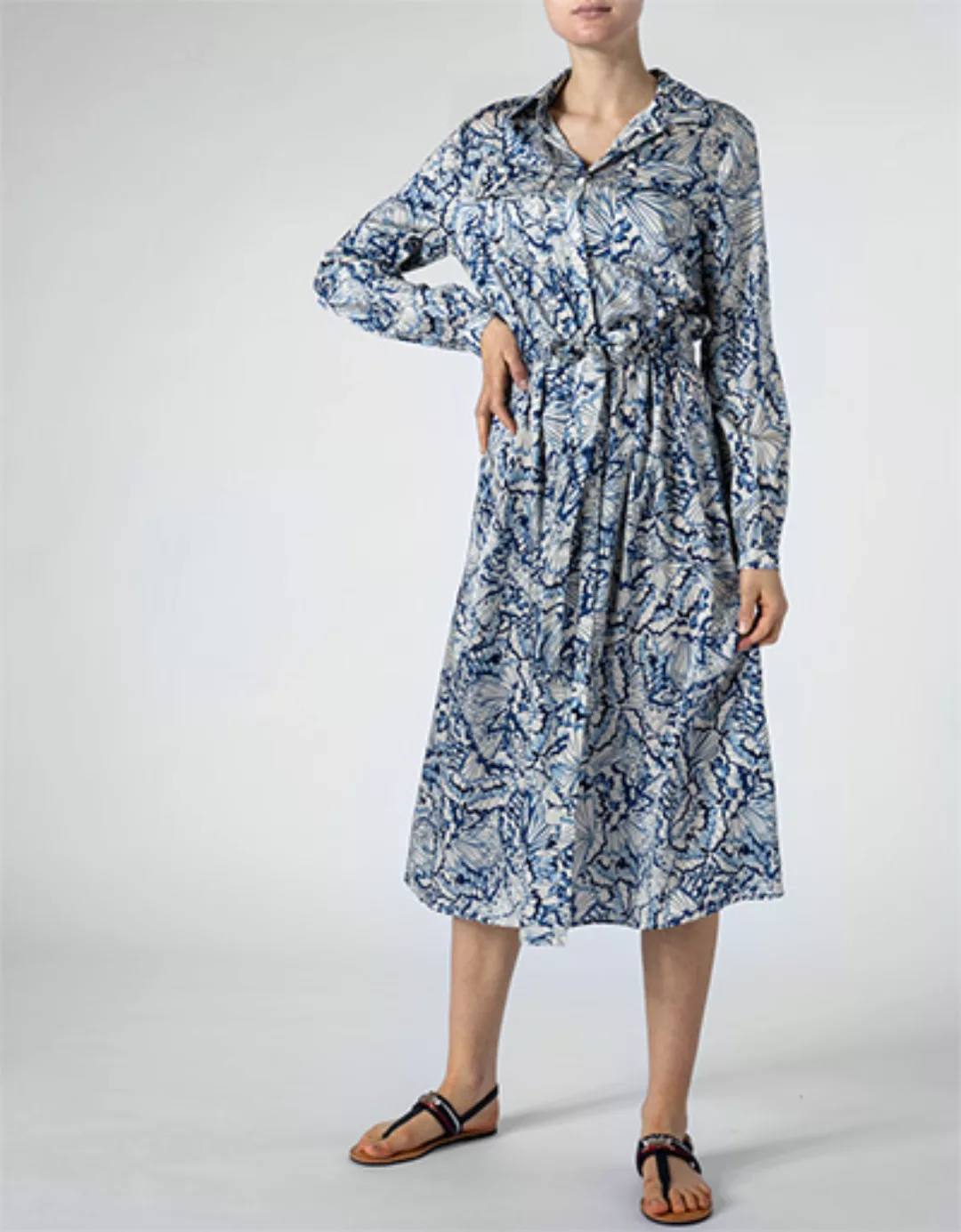 joyce & girls Damen Kleid 1042/butterfly blue günstig online kaufen
