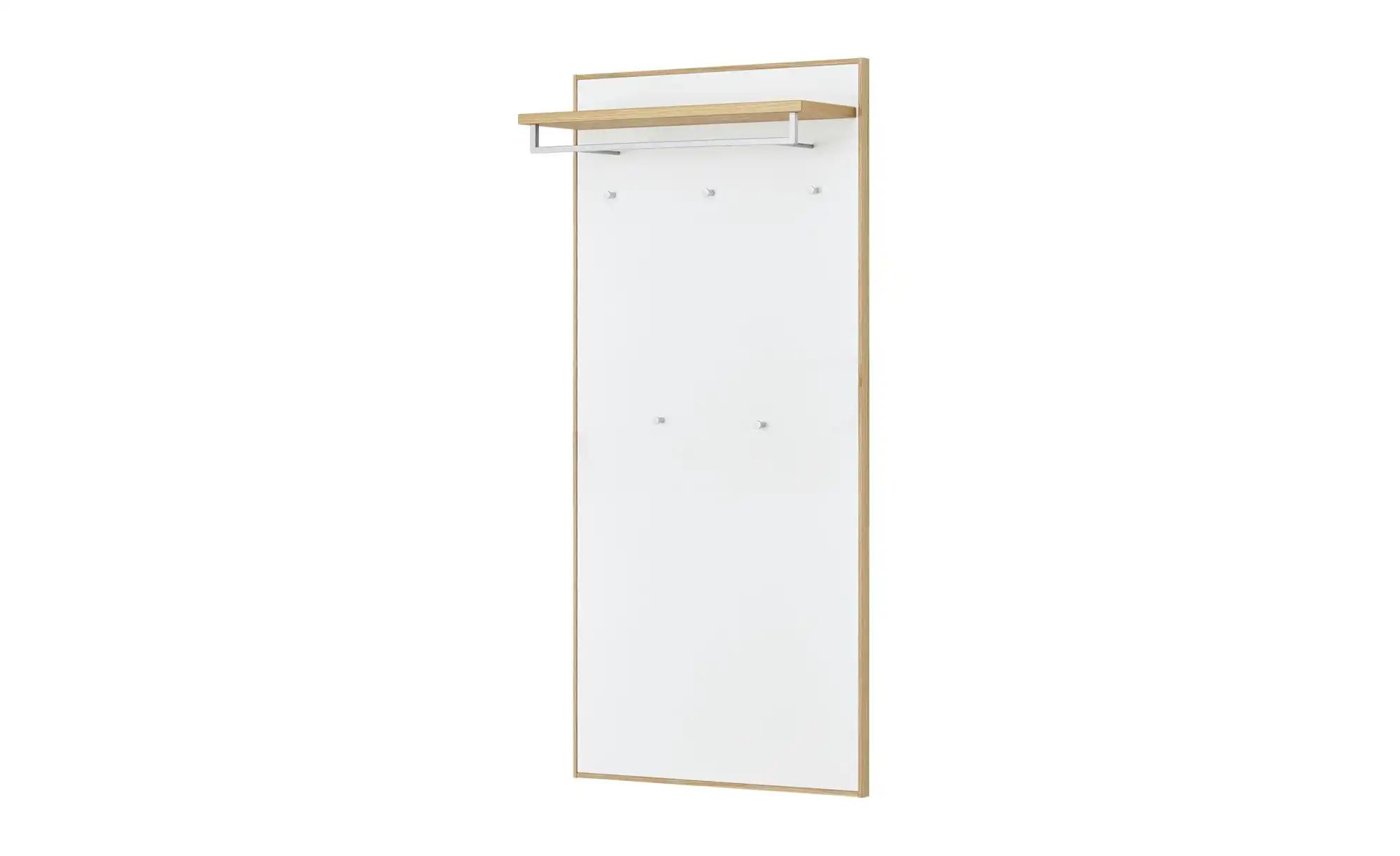 Garderobenpaneel   Tiba  ¦ weiß ¦ Holzwerkstoff ¦ Maße (cm): B: 83 H: 183 T günstig online kaufen