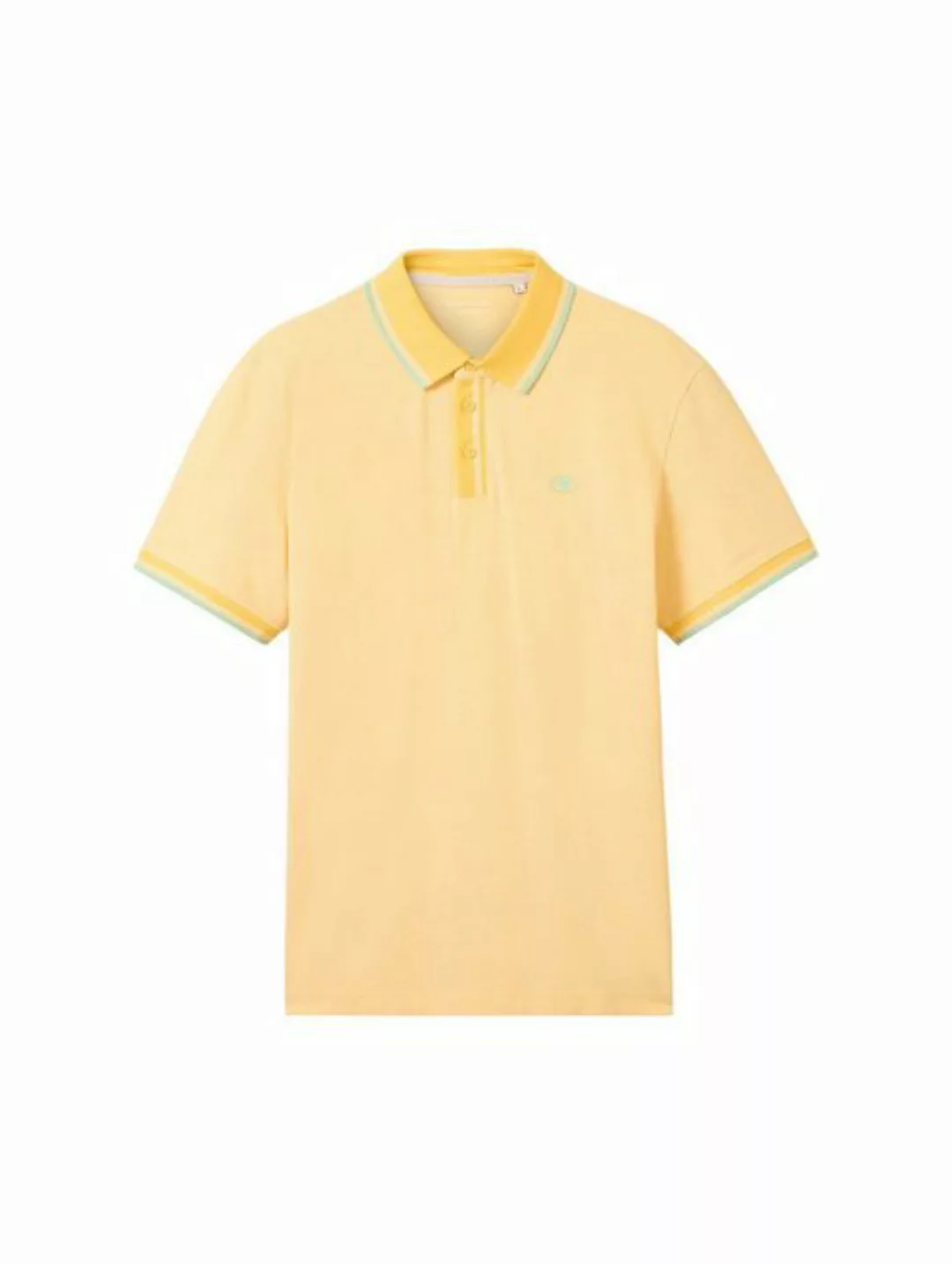 TOM TAILOR T-Shirt polo with detailed collar günstig online kaufen
