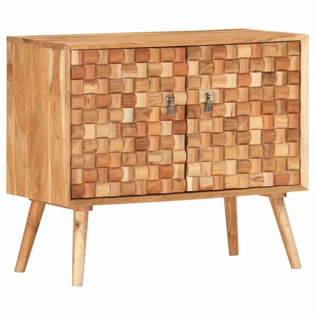 Sideboard 75 X 35 X 65 Cm Massivholz Akazie günstig online kaufen