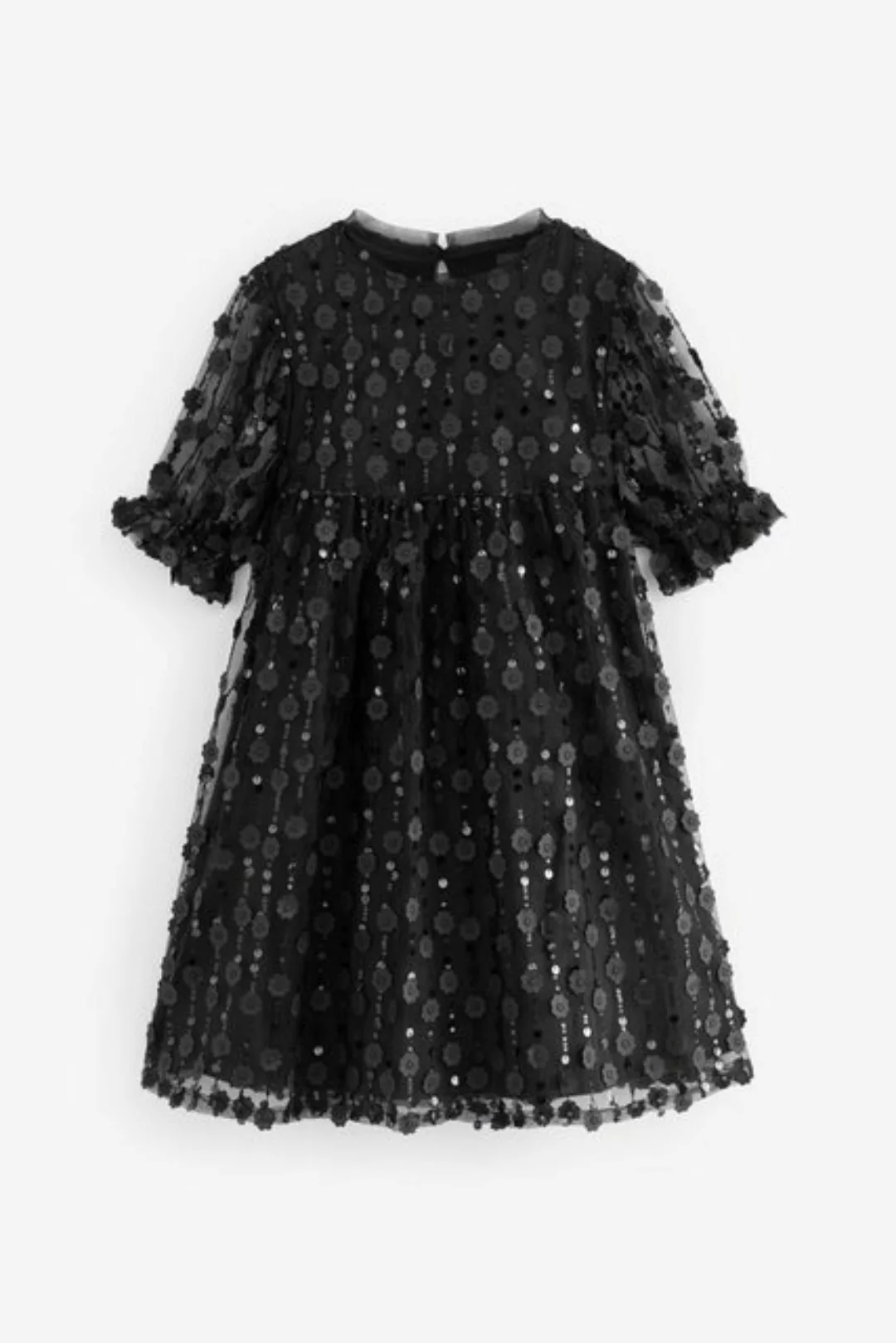 Next Tüllkleid Glitzerndes Mesh-Kleid (1-tlg) günstig online kaufen