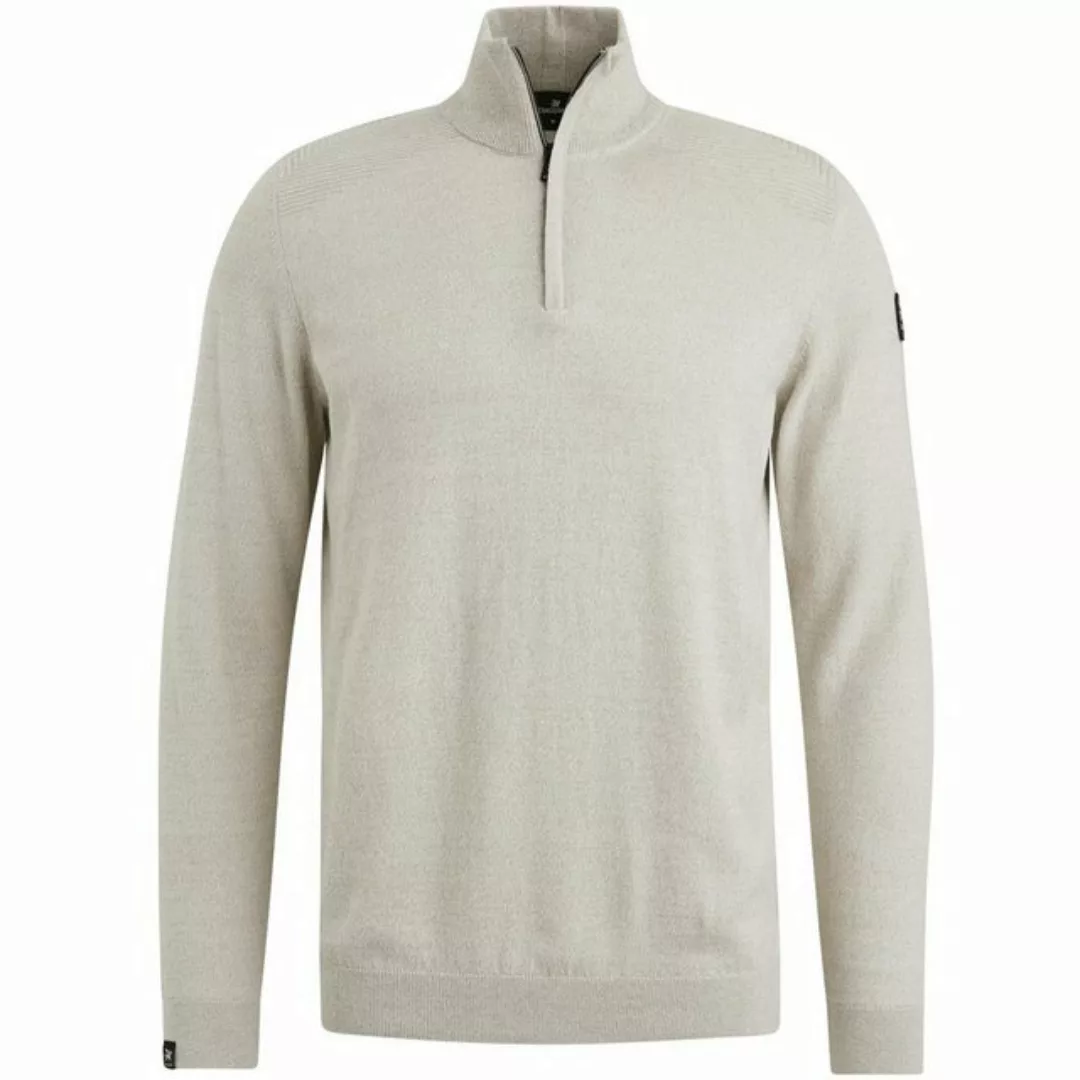 Vanguard Pullover Half Zip Melange Ecru - Größe 3XL günstig online kaufen