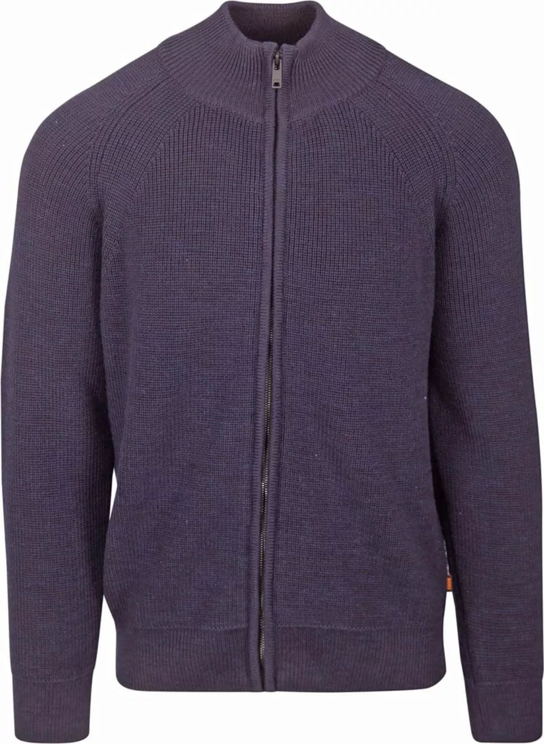 BOSS Kenion Strickjacke Navy - Größe L günstig online kaufen