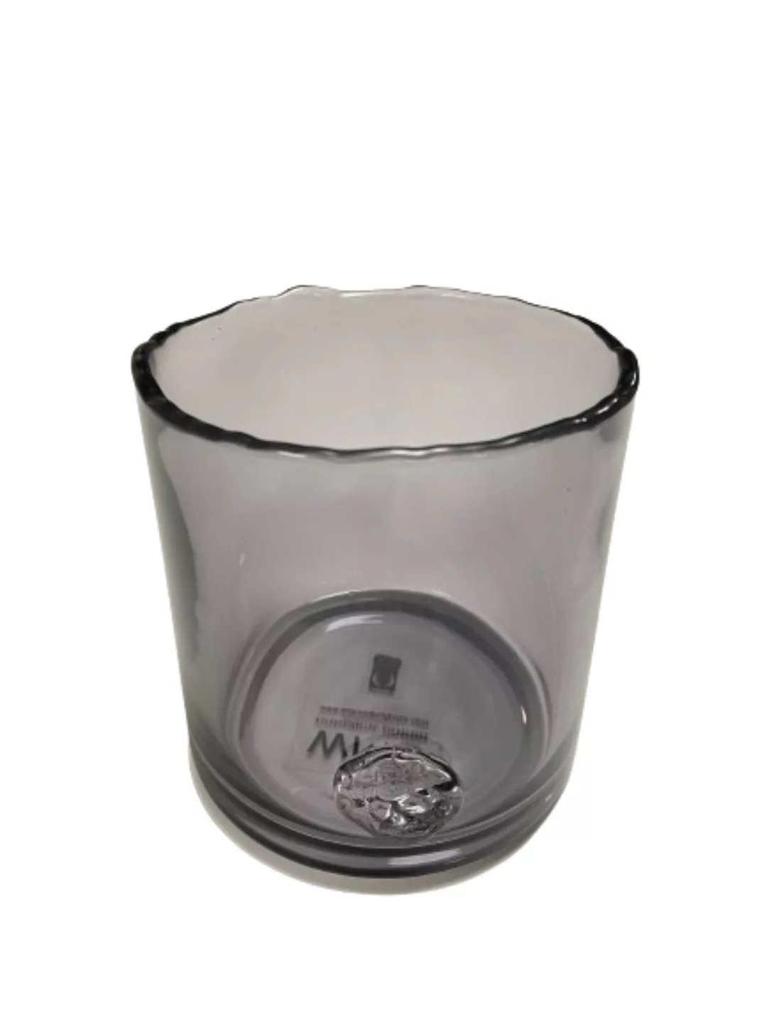 Glaszylinder Organic Smoke - H: 14 cm / Ø 14 cm günstig online kaufen