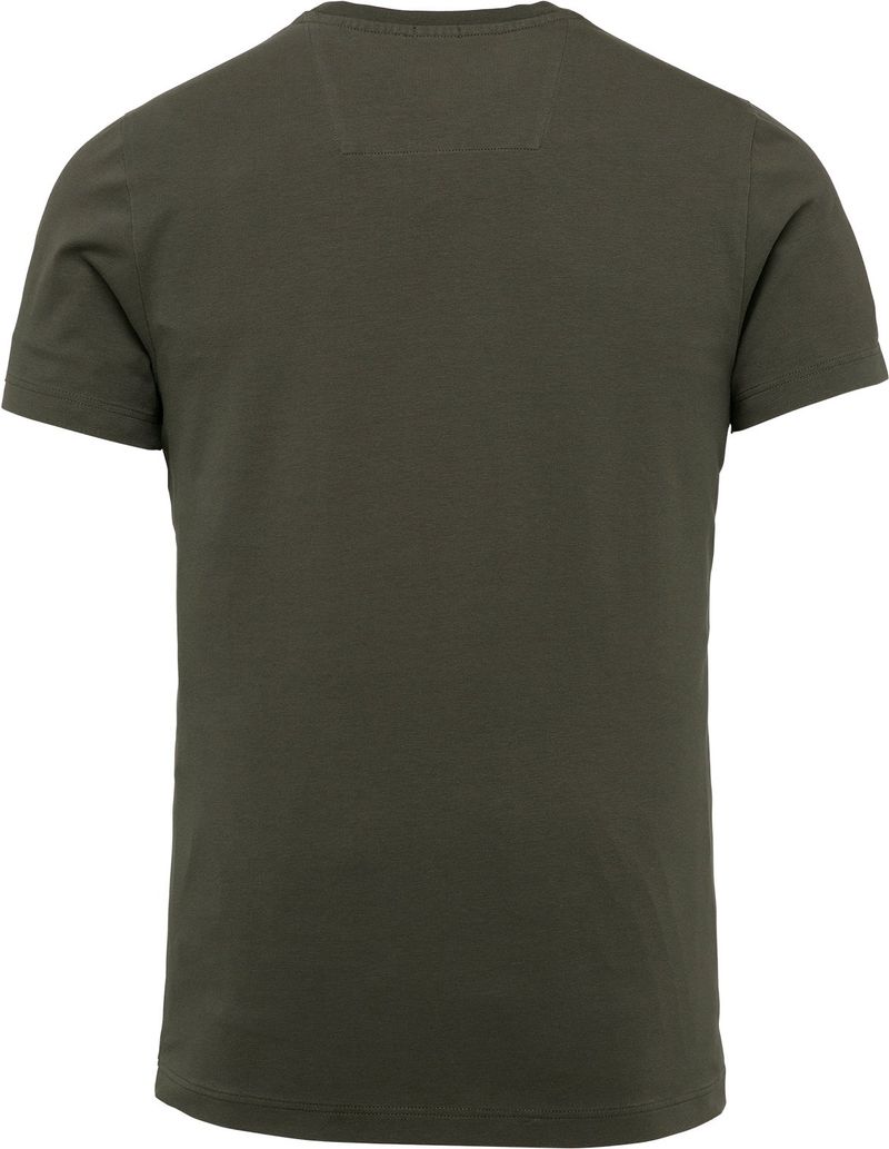 PME Legend T-Shirt Logo Dunkel Grün - Größe L günstig online kaufen