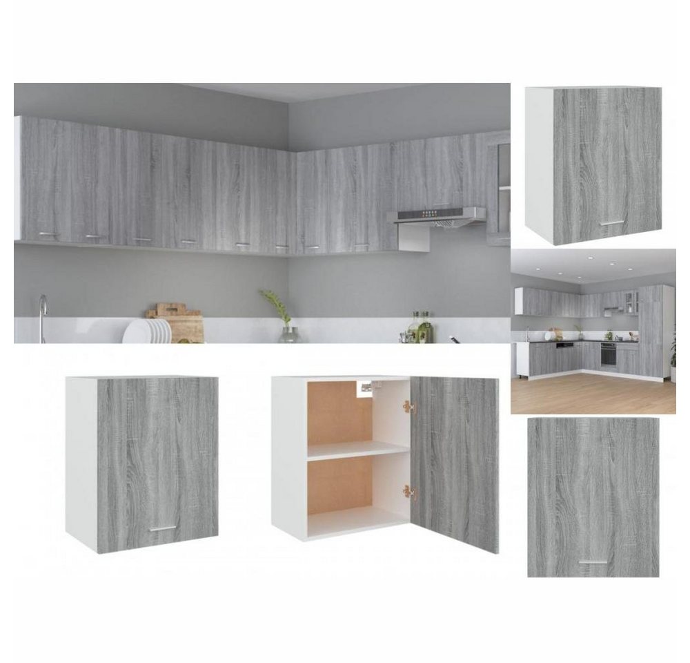 vidaXL Unterschrank Hängeschrank Grau Sonoma 50x31x60 cm Holzwerkstoff günstig online kaufen