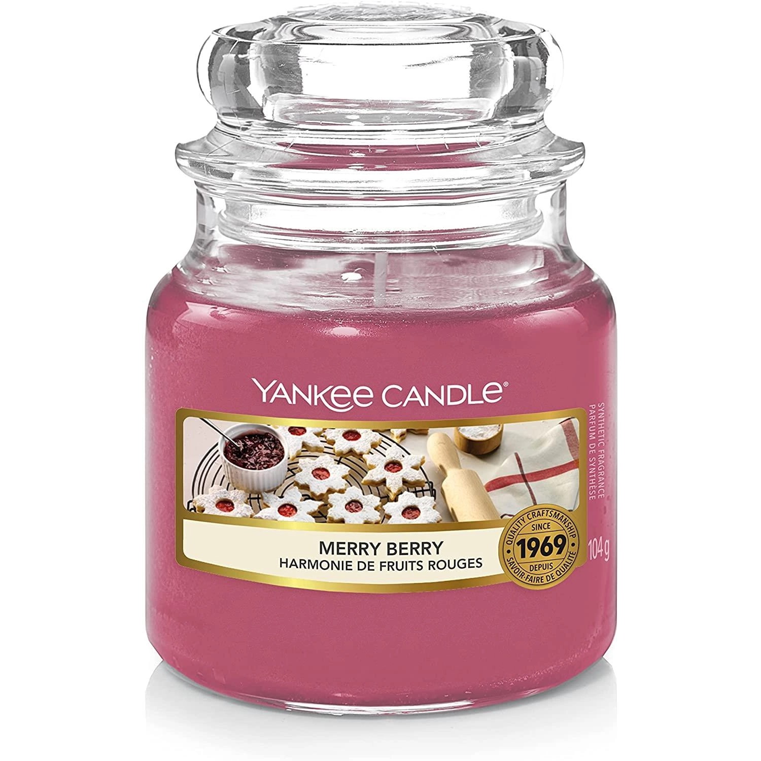 Yankee Candle Merry Berry Small Jar 104G günstig online kaufen