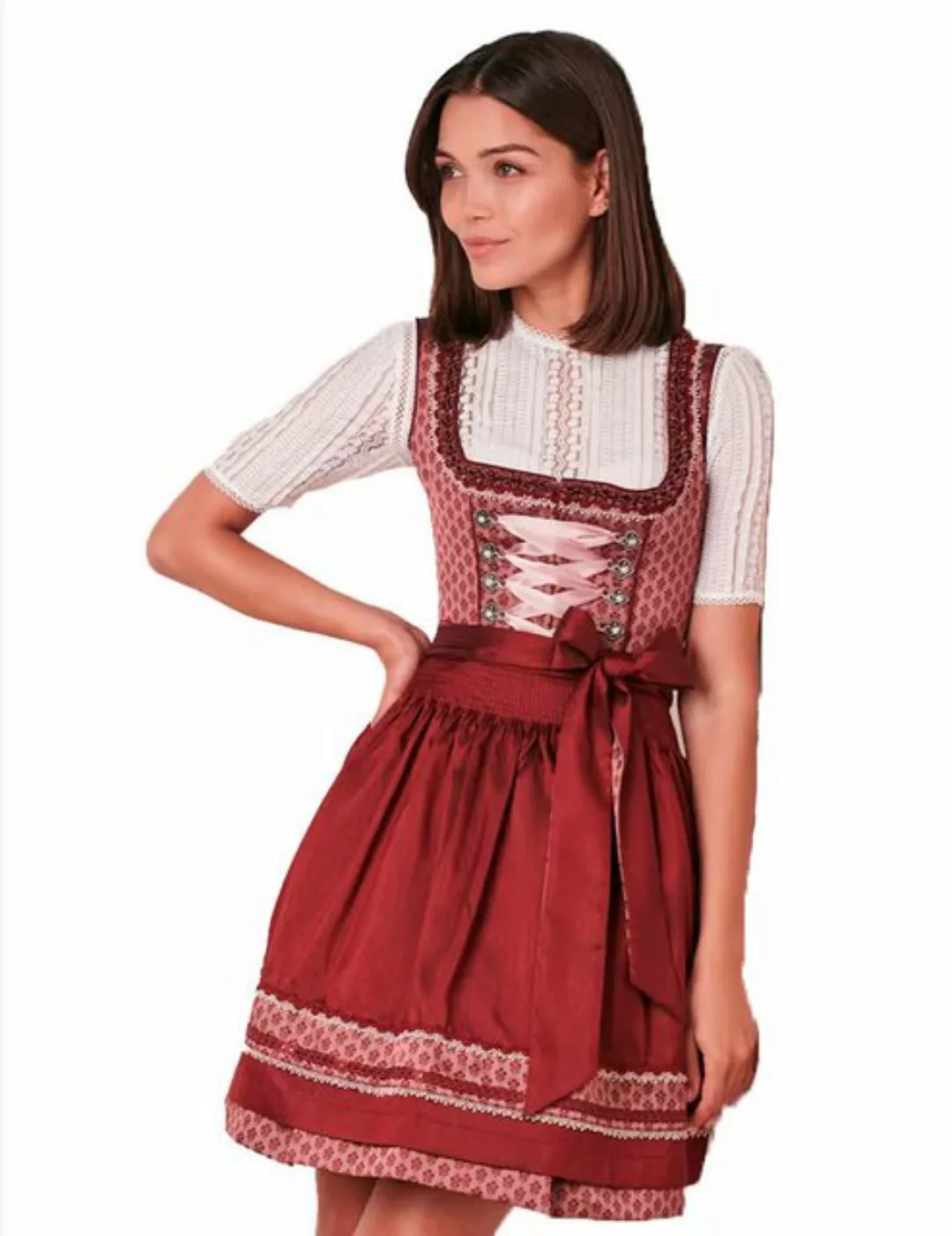 Krüger Madl Dirndl Krüger Dirndl 'Alica' Traditionell 412362, Bordea günstig online kaufen