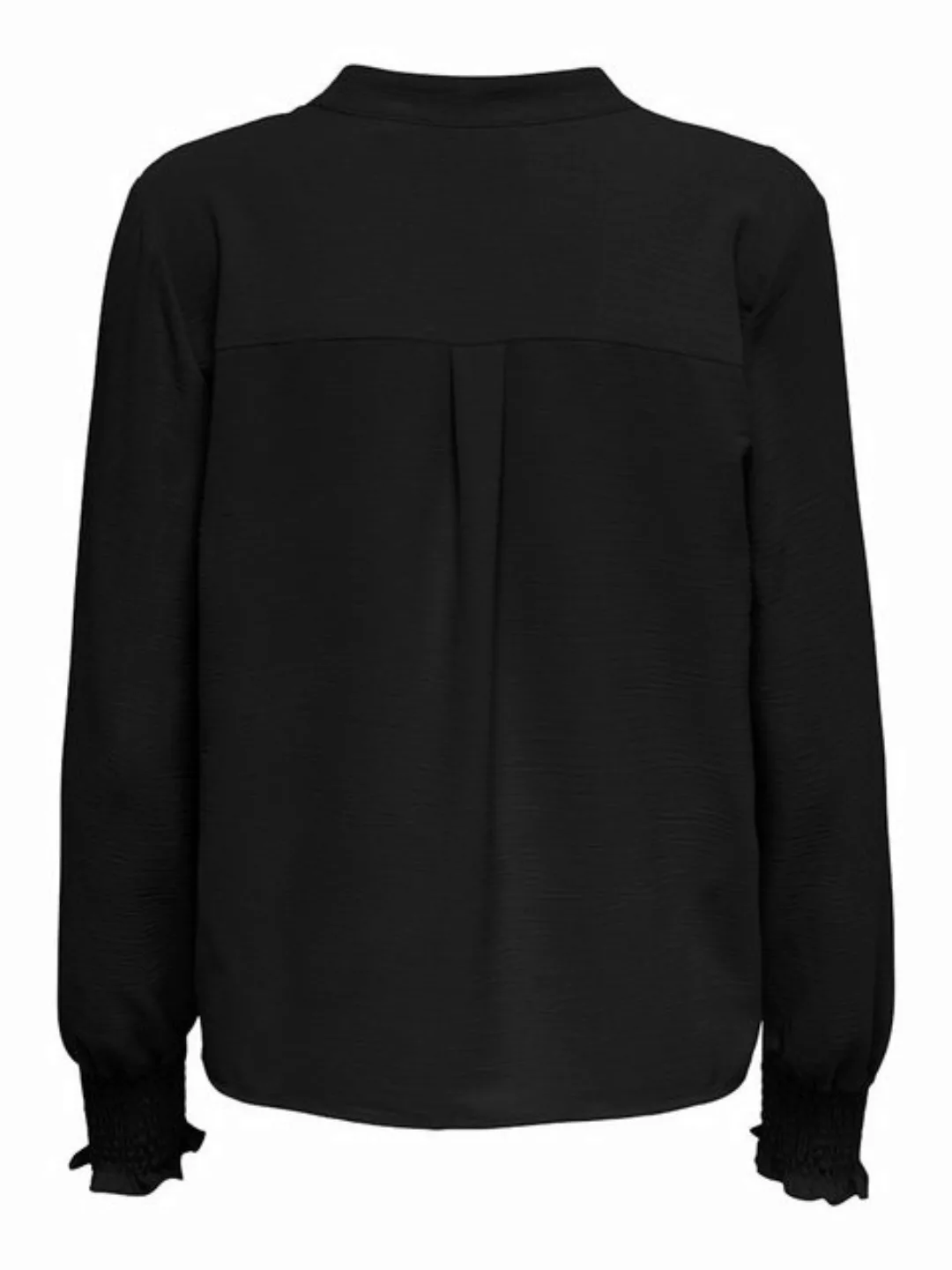 ONLY Blusenshirt "ONLMETTE V-NECK LS SMOCK TOP NOOS WVN" günstig online kaufen