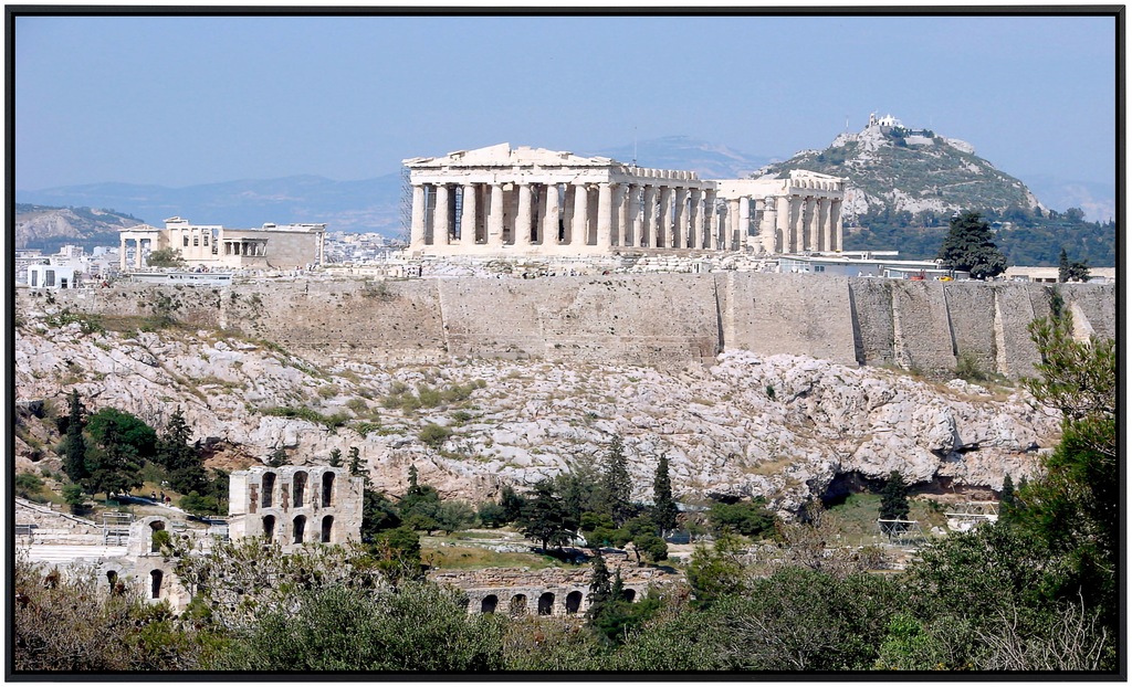 Papermoon Infrarotheizung »Parthenon Athen«, sehr angenehme Strahlungswärme günstig online kaufen