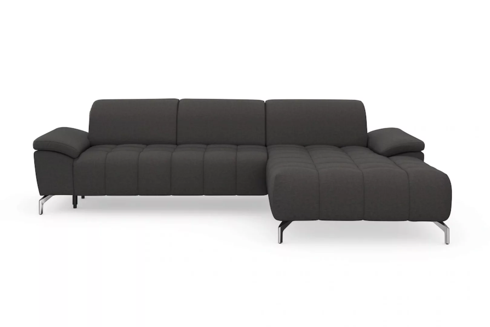 sit&more Ecksofa "Cool L-Form", wahlweise mit Kopfteilverstellung und Vorzi günstig online kaufen