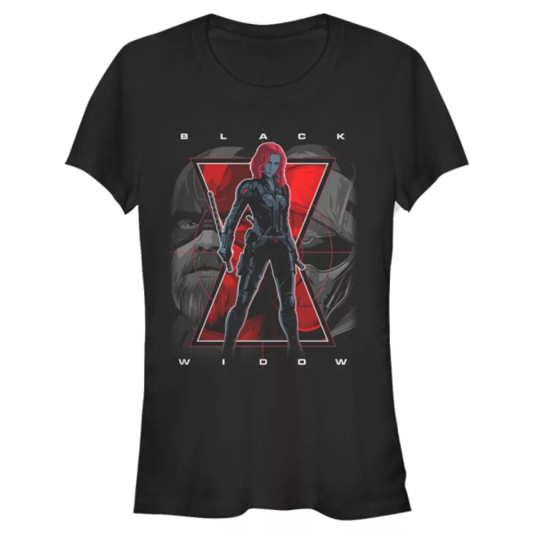 Marvel - Black Widow - Gruppe Big Three - Frauen T-Shirt günstig online kaufen