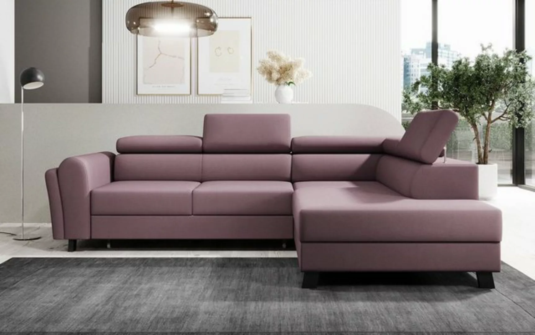 Luxusbetten24 Schlafsofa Designer Sofa Kira, mit Schlaf- und Klappfunktion günstig online kaufen