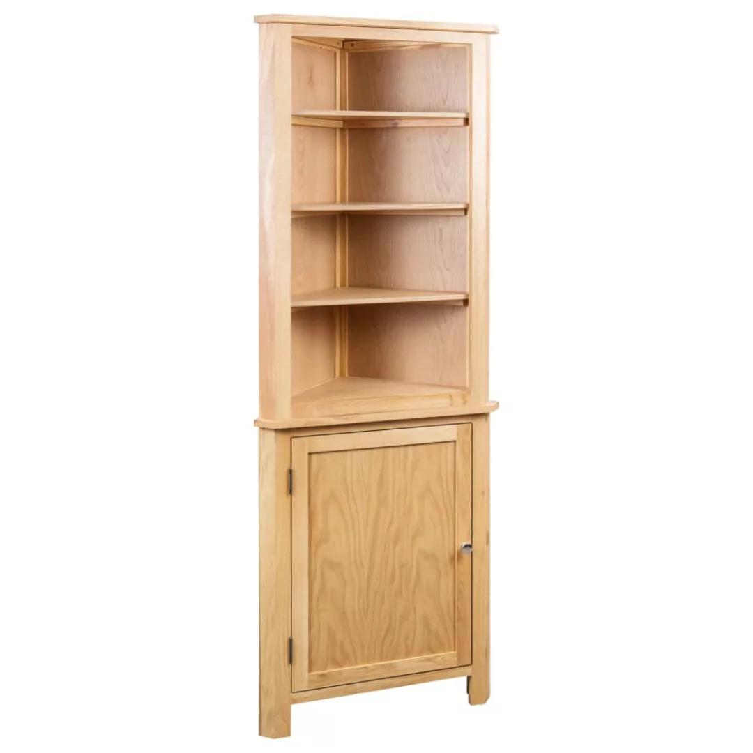 Eckschrank 59 X 36 X 180 Cm Massivholz Eiche günstig online kaufen