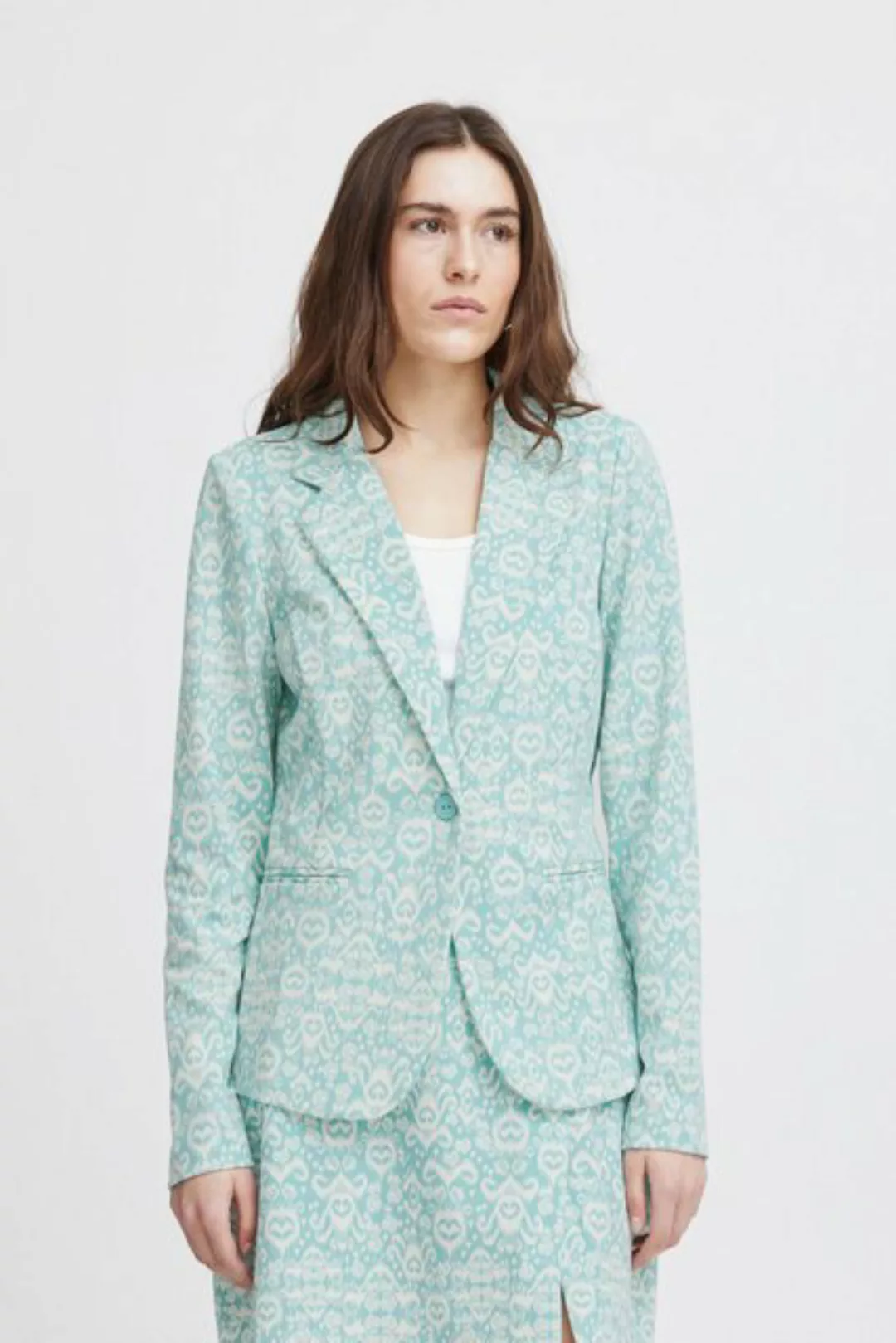 Ichi Jackenblazer IHKATE PRINT BL19 sommerlicher Blazer mit Muster günstig online kaufen
