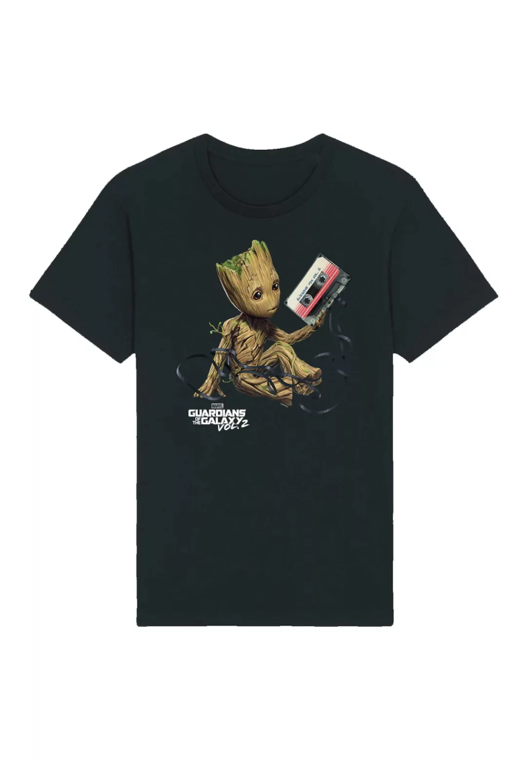 F4NT4STIC T-Shirt "Marvel Guardians Of The Galaxy Vol2 Groot Tape", Premium günstig online kaufen