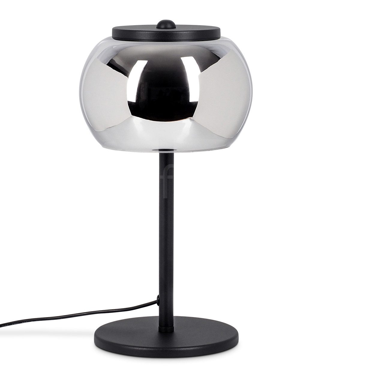 hofstein Tischleuchte dimmbare Tischlampe aus Metall/Glas günstig online kaufen