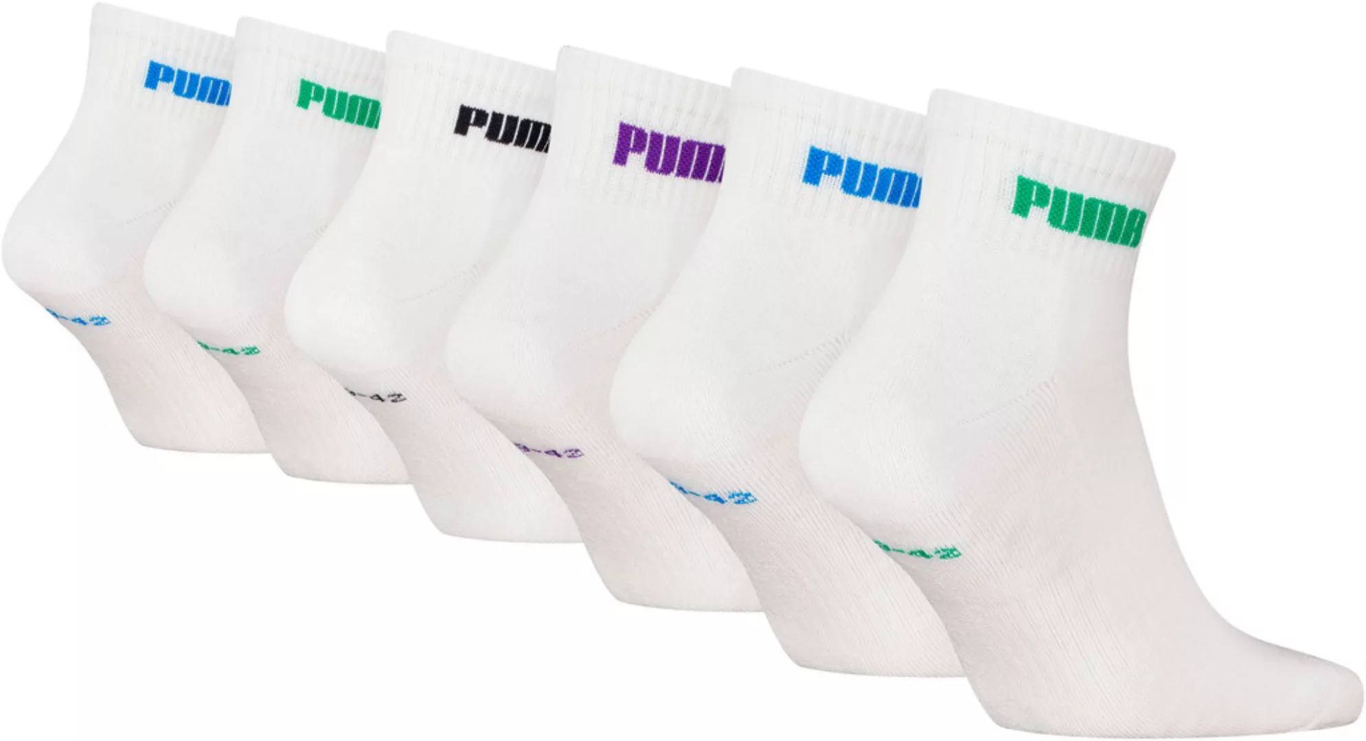 PUMA Sneakersocken, (6 Paar), mit Logostickerei günstig online kaufen