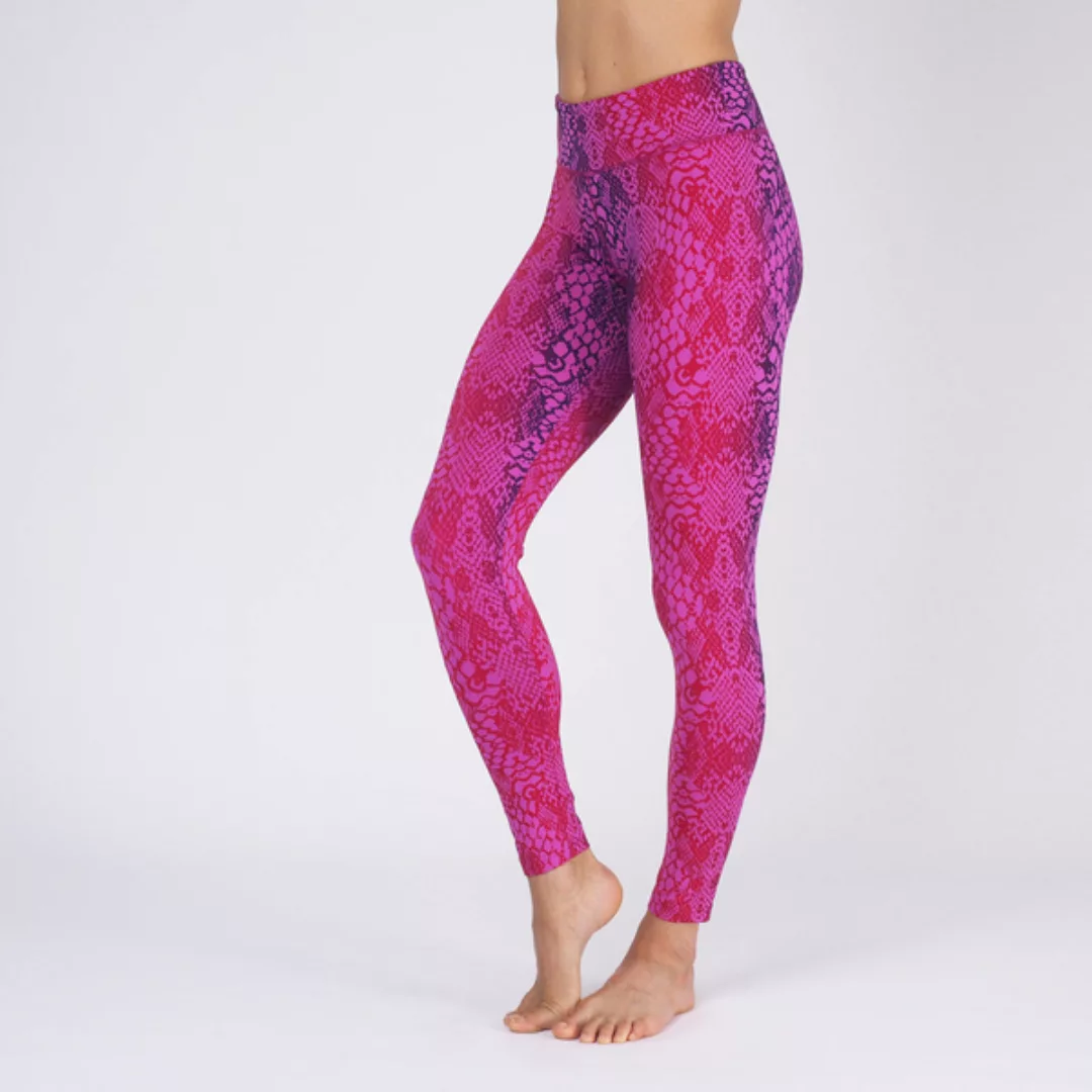 Yoga Leggings Devi Snake Pink Multicolor günstig online kaufen