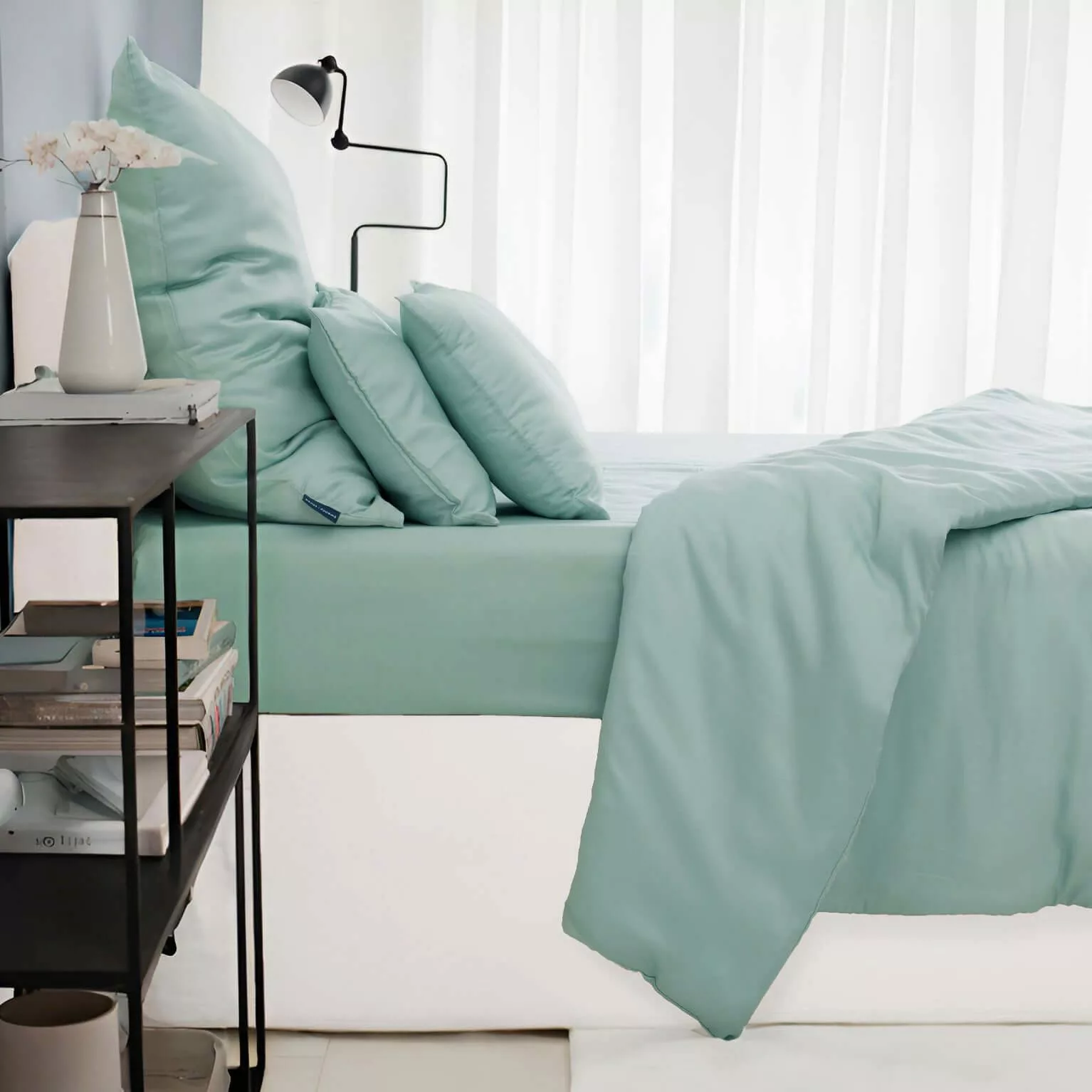 twenty:three® Kissenbezug Lyocell Kissenbezug Mint Green, günstig online kaufen