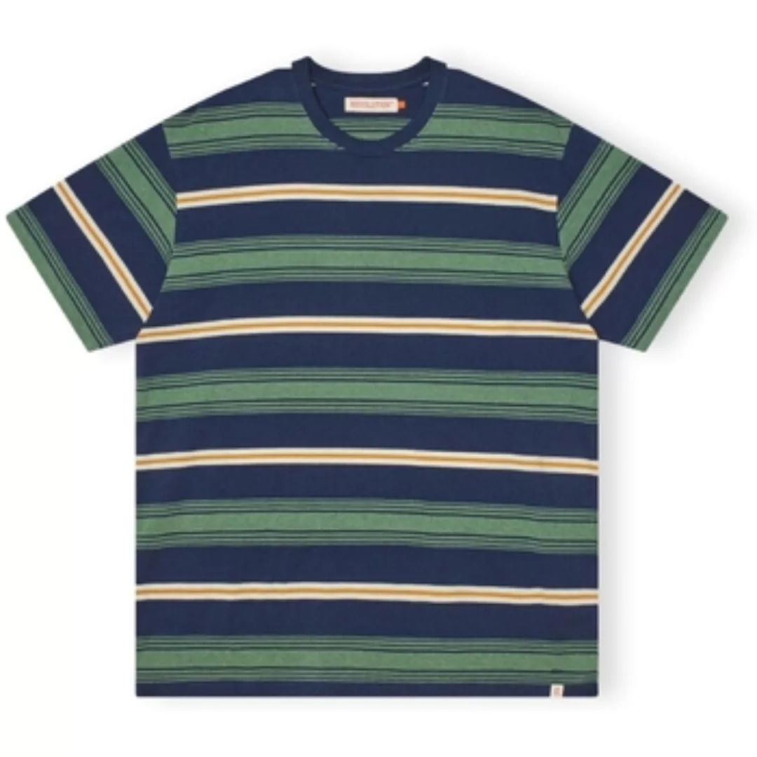 Rvlt Revolution  T-Shirts & Poloshirts T-Shirt Loose 1363 - Navy günstig online kaufen