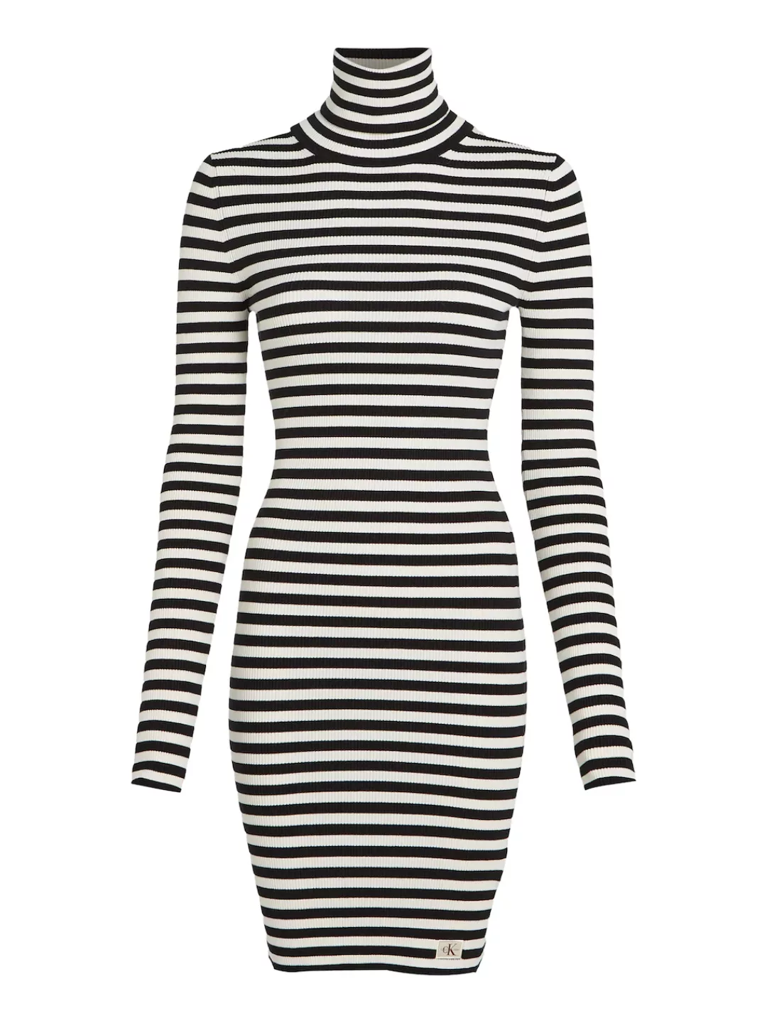 Calvin Klein Jeans Sweatkleid "WOVEN LABEL TIGHT SWEATER DRESS", mit Logopa günstig online kaufen