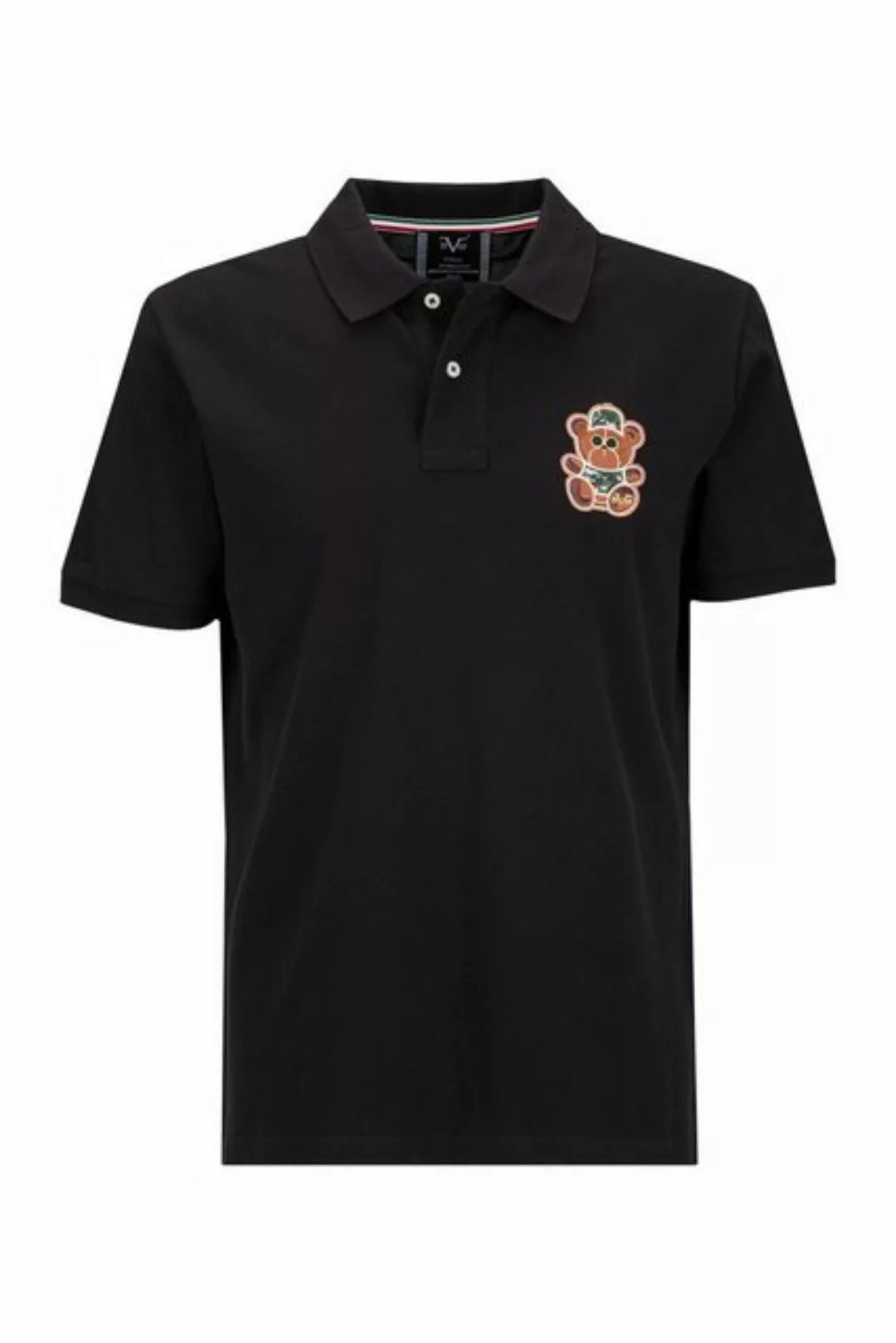 19V69 Italia by Versace Poloshirt EMILIO PIXEL T Klassisches Polohemd für H günstig online kaufen