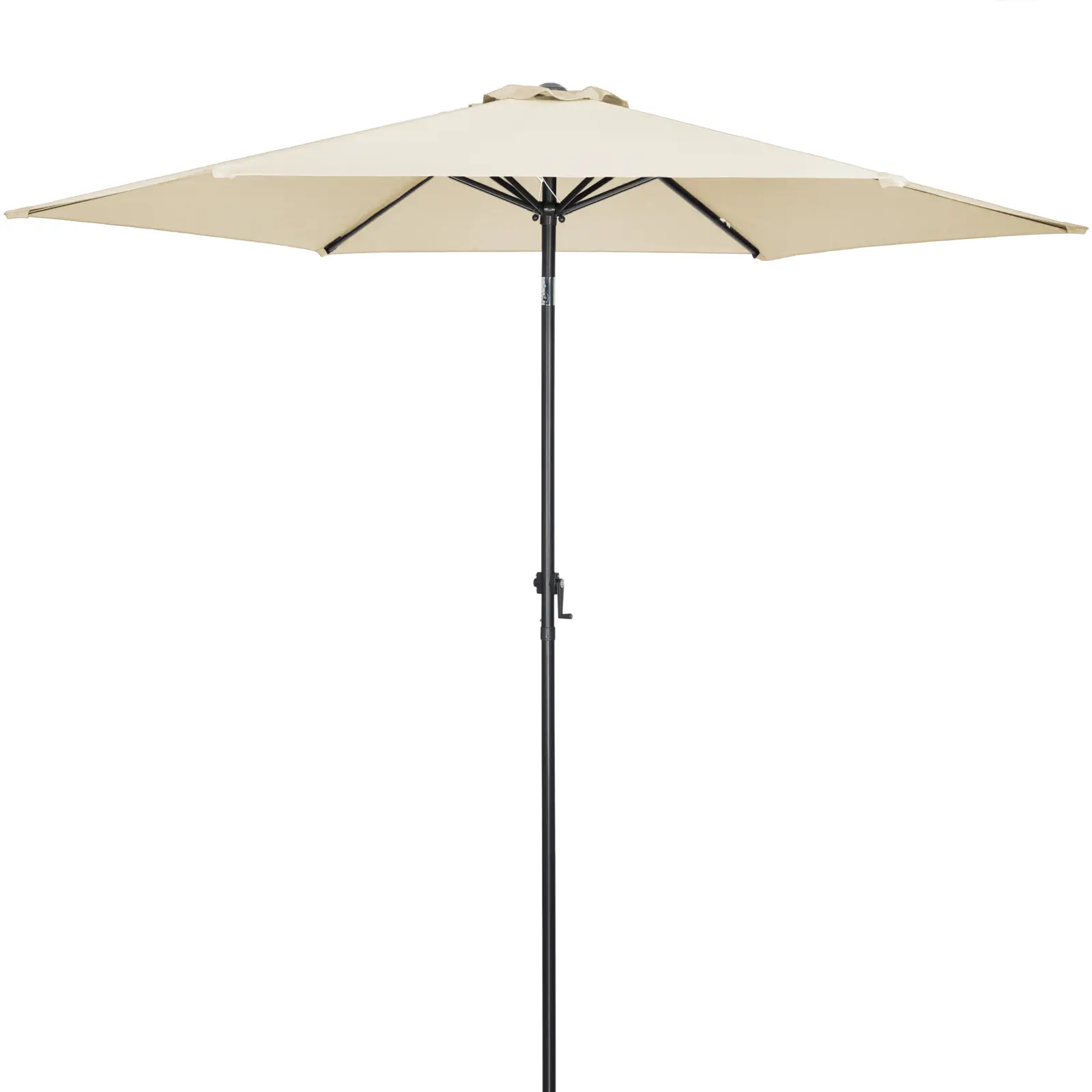 Sonnenschirm Beige Alu Ø300cm UV-Schutz 80+ günstig online kaufen