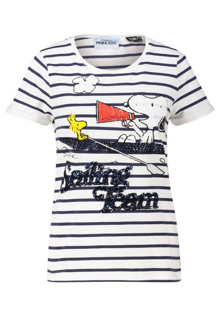 Princess goes Hollywood T-Shirt Damen T-Shirt SNOOPY SAILING TEAM (1-tlg) günstig online kaufen