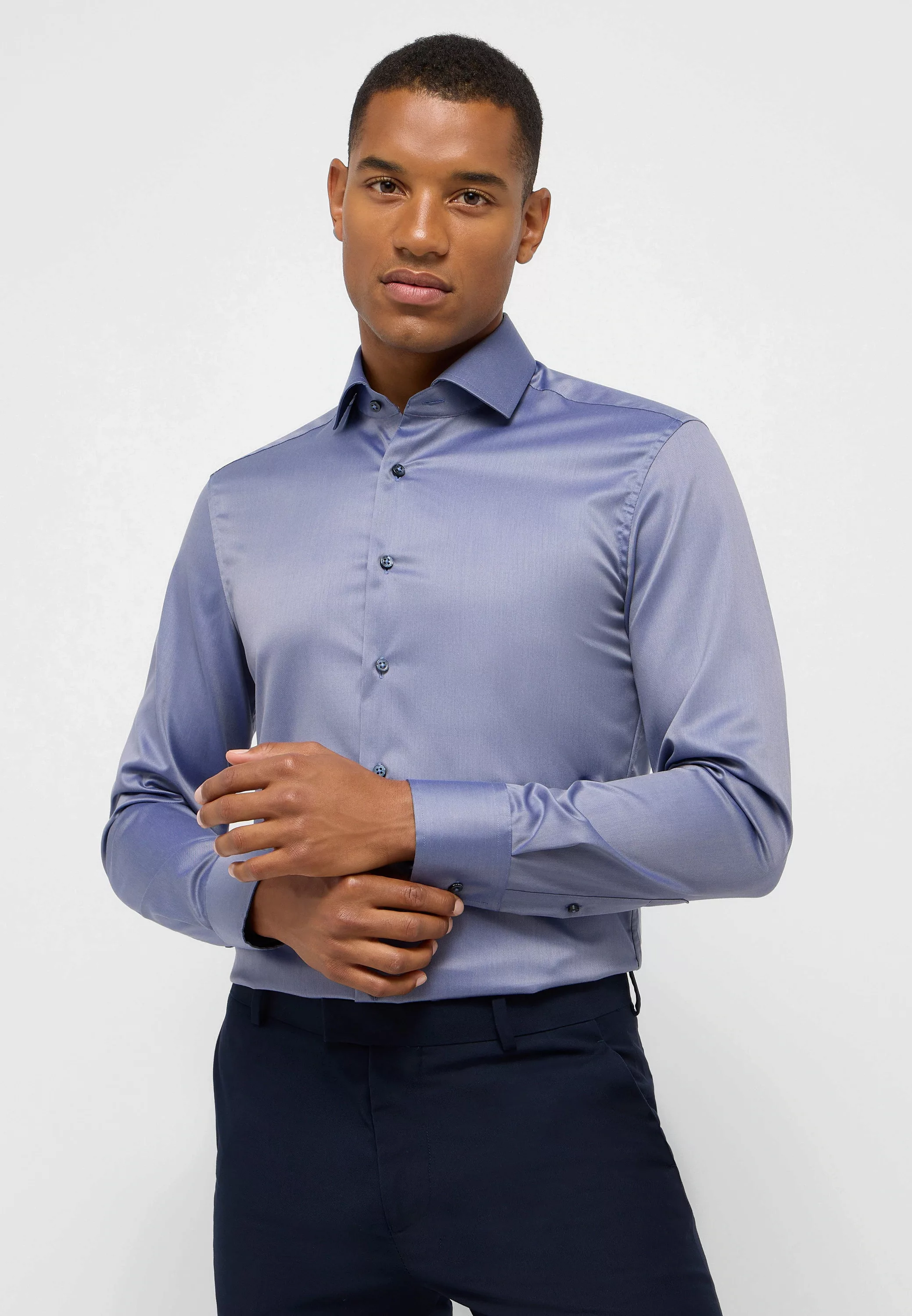 Eterna Langarmhemd "SLIM FIT" günstig online kaufen