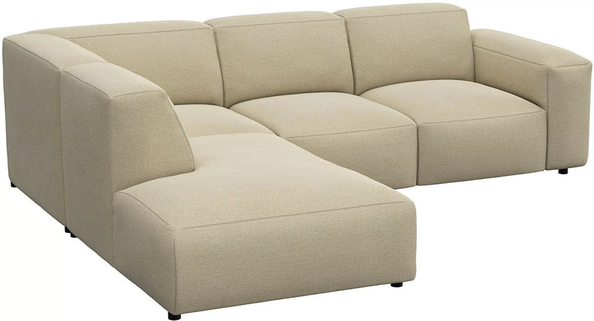 FLEXLUX Ecksofa »Lucera, super bequem durch hochwertigen Sitzaufbau mit Kal günstig online kaufen