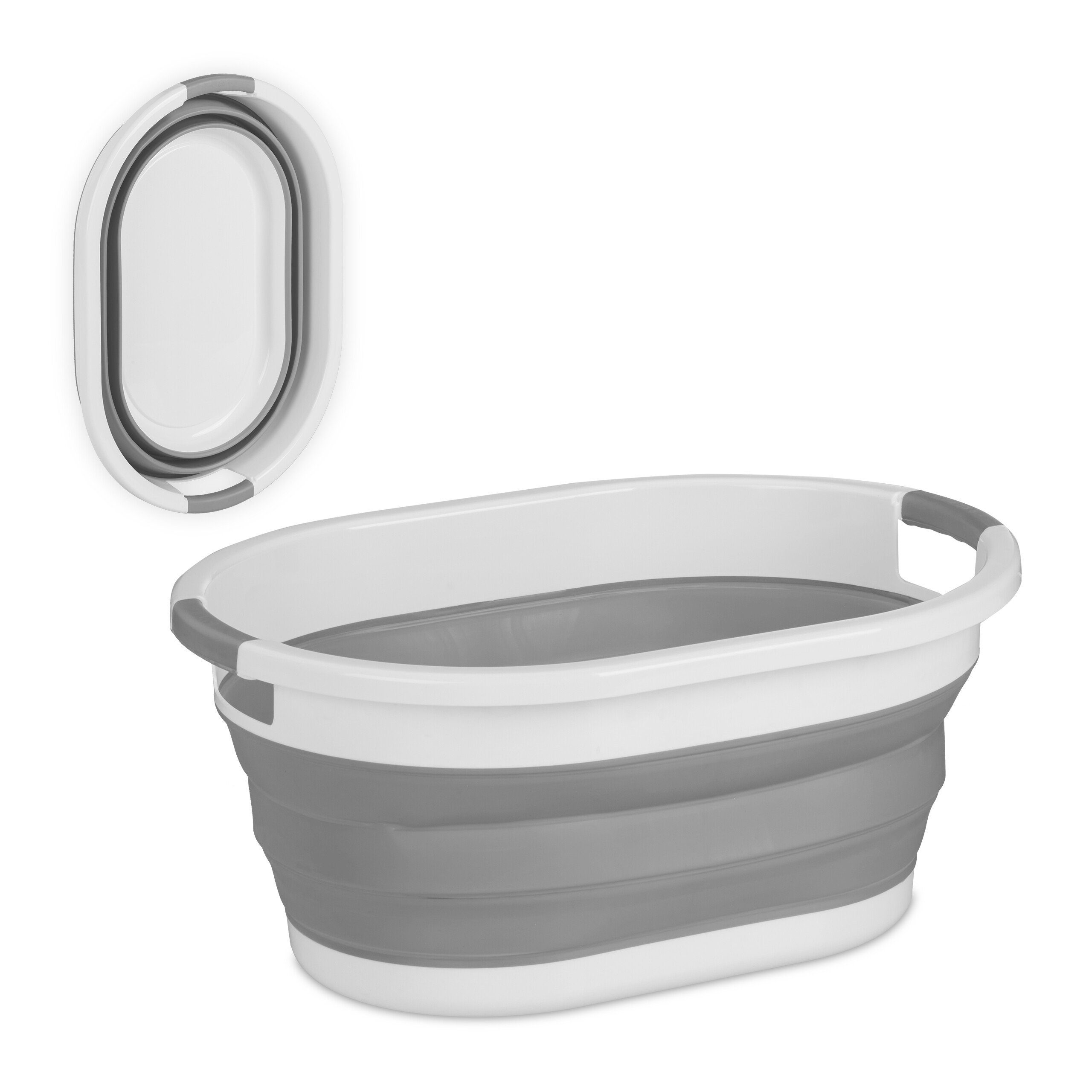 relaxdays Wäschekorb Faltbarer Wäschekorb 22 Liter günstig online kaufen