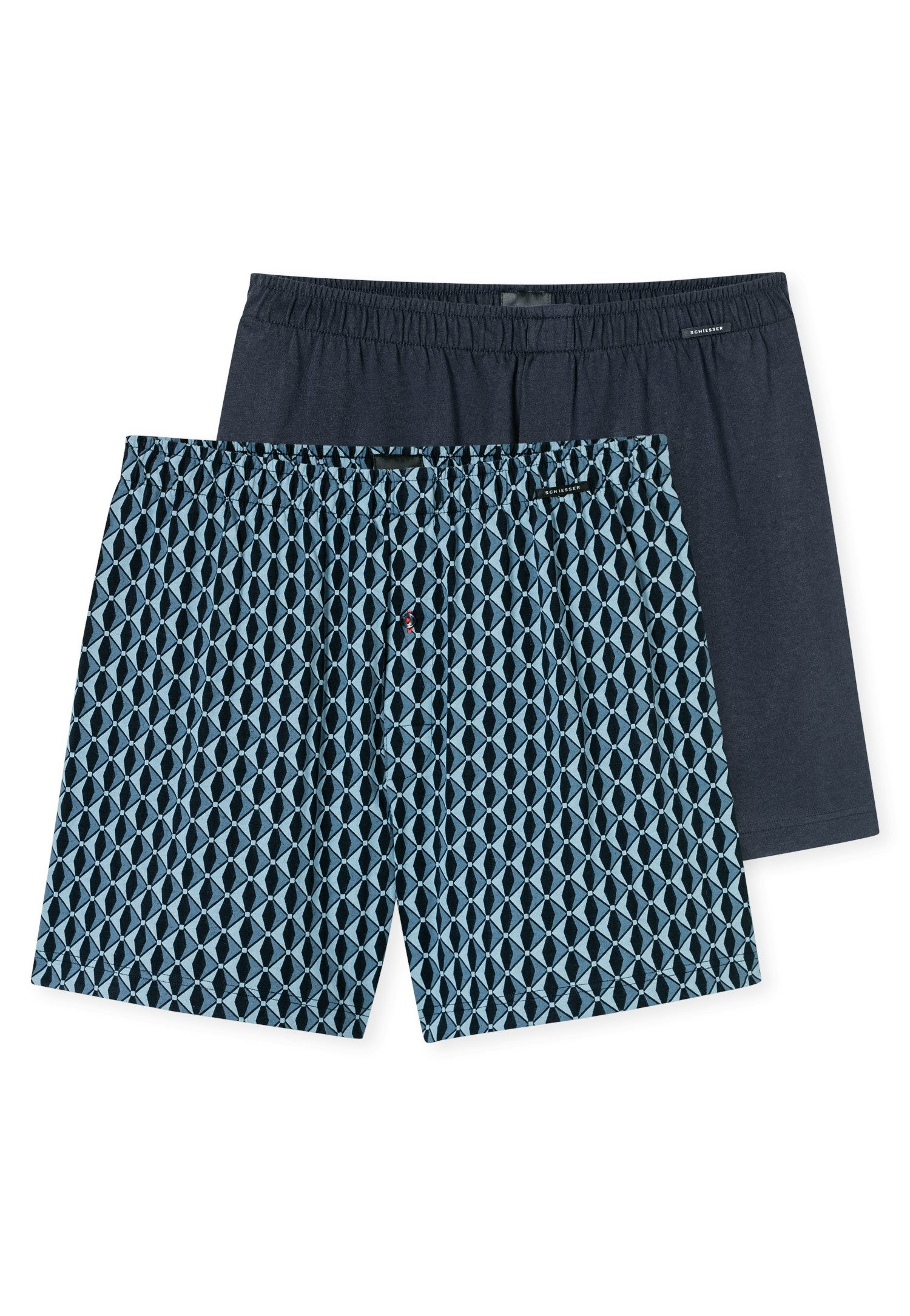 Schiesser Boxershorts ""Boxershorts Multipacks"", (2er Pack), Zwei verschie günstig online kaufen
