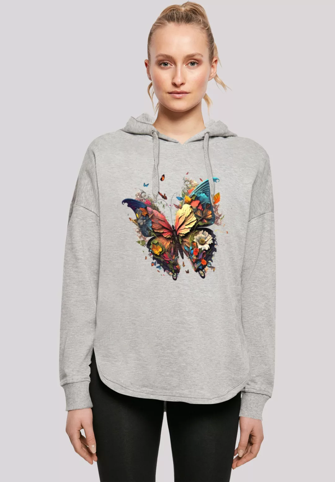 F4NT4STIC Kapuzenpullover "Schmetterling Bunt", Print günstig online kaufen