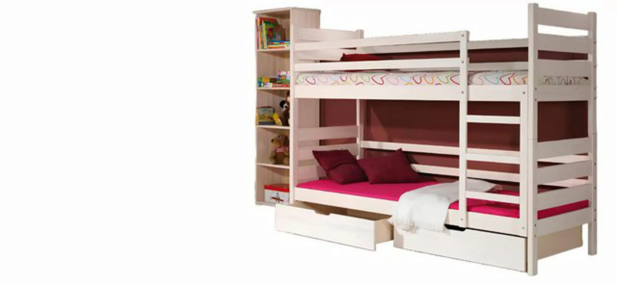 Xlmoebel Bett Neues Hochbett aus echtem Holz für Kinder- und Jugendzimmer m günstig online kaufen