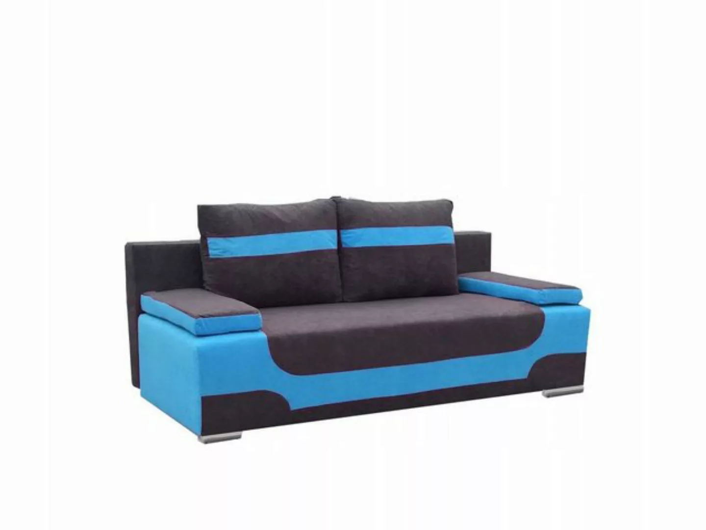 MOEBLO Schlafsofa ANDREA, Couch für Wohnzimmer, Sofa Federkern Sofagarnitur günstig online kaufen