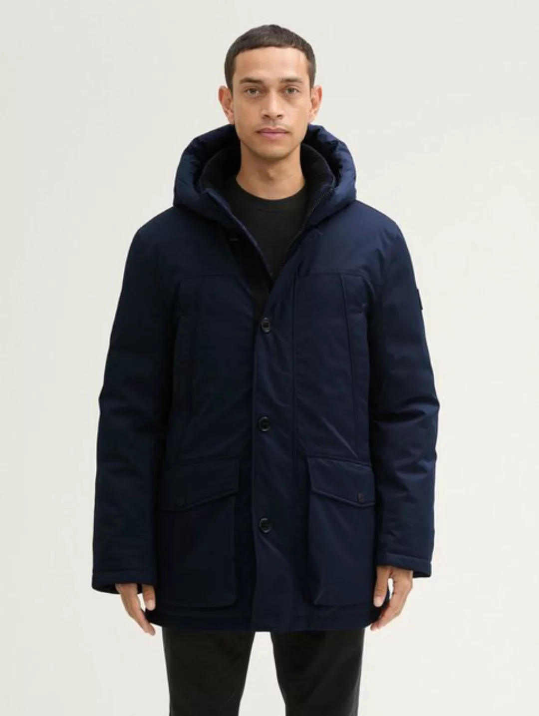 TOM TAILOR Winterjacke Arctic Parka mit abnehmbarer Kapuze mit Innentasche günstig online kaufen