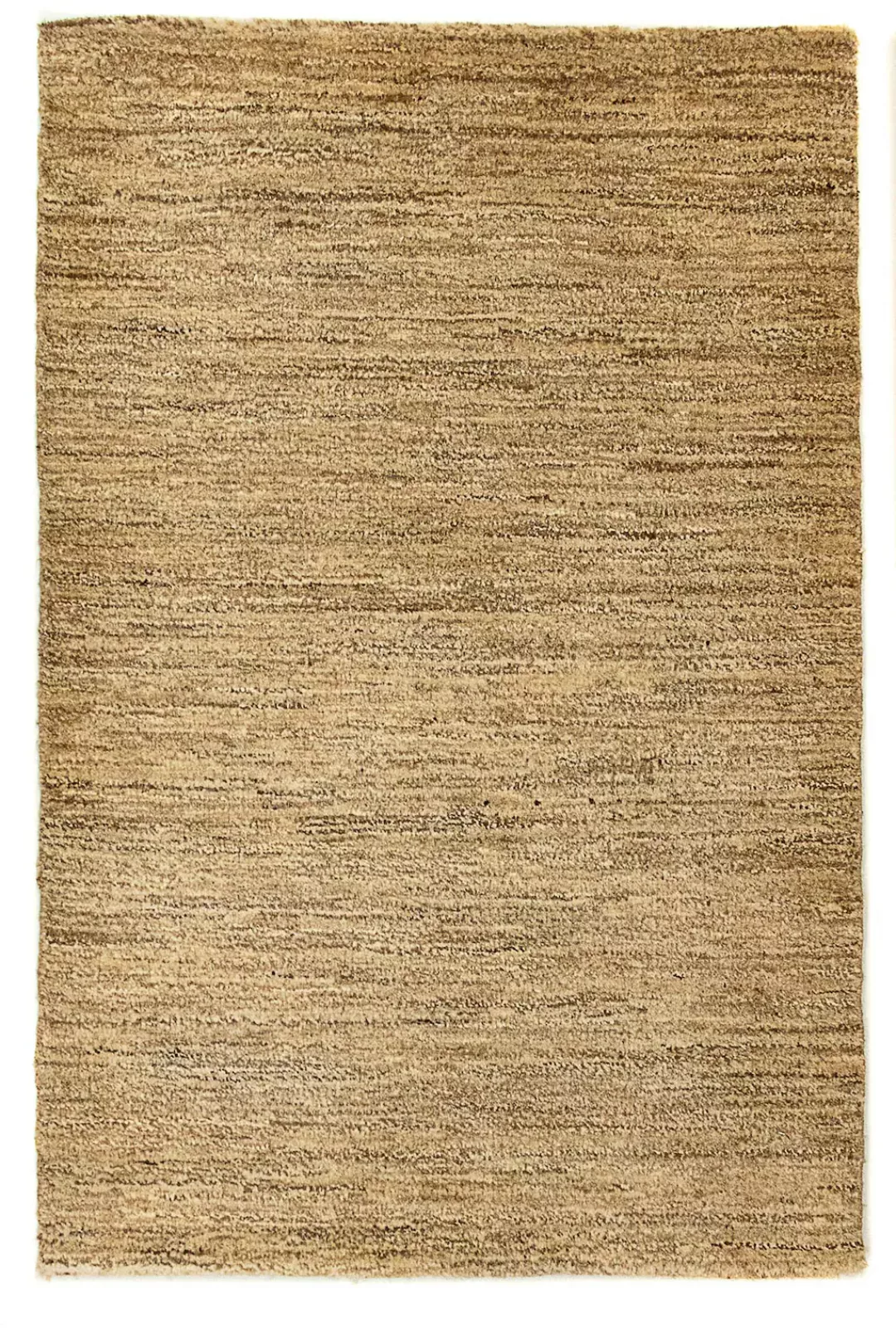 morgenland Wollteppich »Gabbeh - Indus - 96 x 63 cm - hellbraun«, rechtecki günstig online kaufen