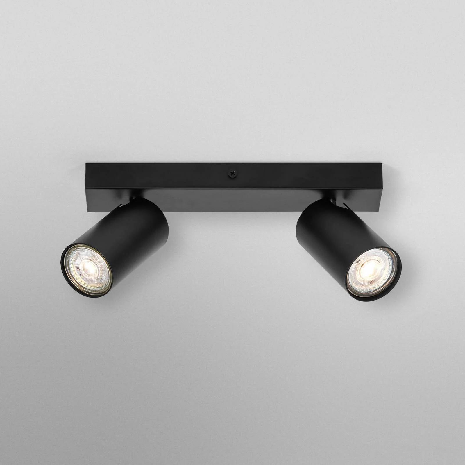 OSRAM Deckenstrahler OCTAGON schwarz 2-flg. GU10-LED 927 dim günstig online kaufen