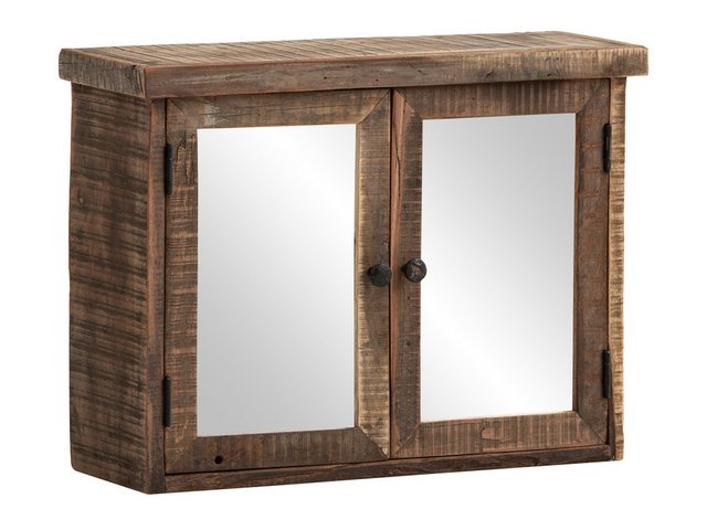 massivum Badezimmerspiegelschrank Sumatra, Chalet Style Altholz rustikal günstig online kaufen