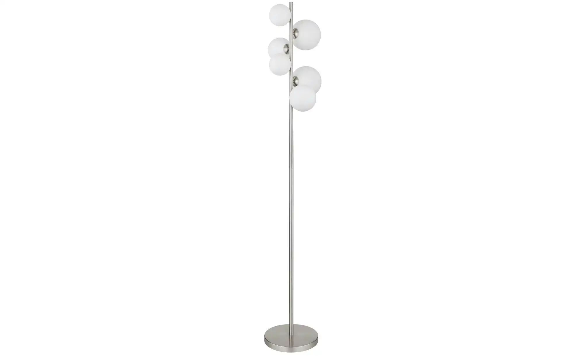 Globo Lighting Stehleuchte   ¦ silber ¦ Maße (cm): B: 29,5 H: 155 T: 28.0 L günstig online kaufen