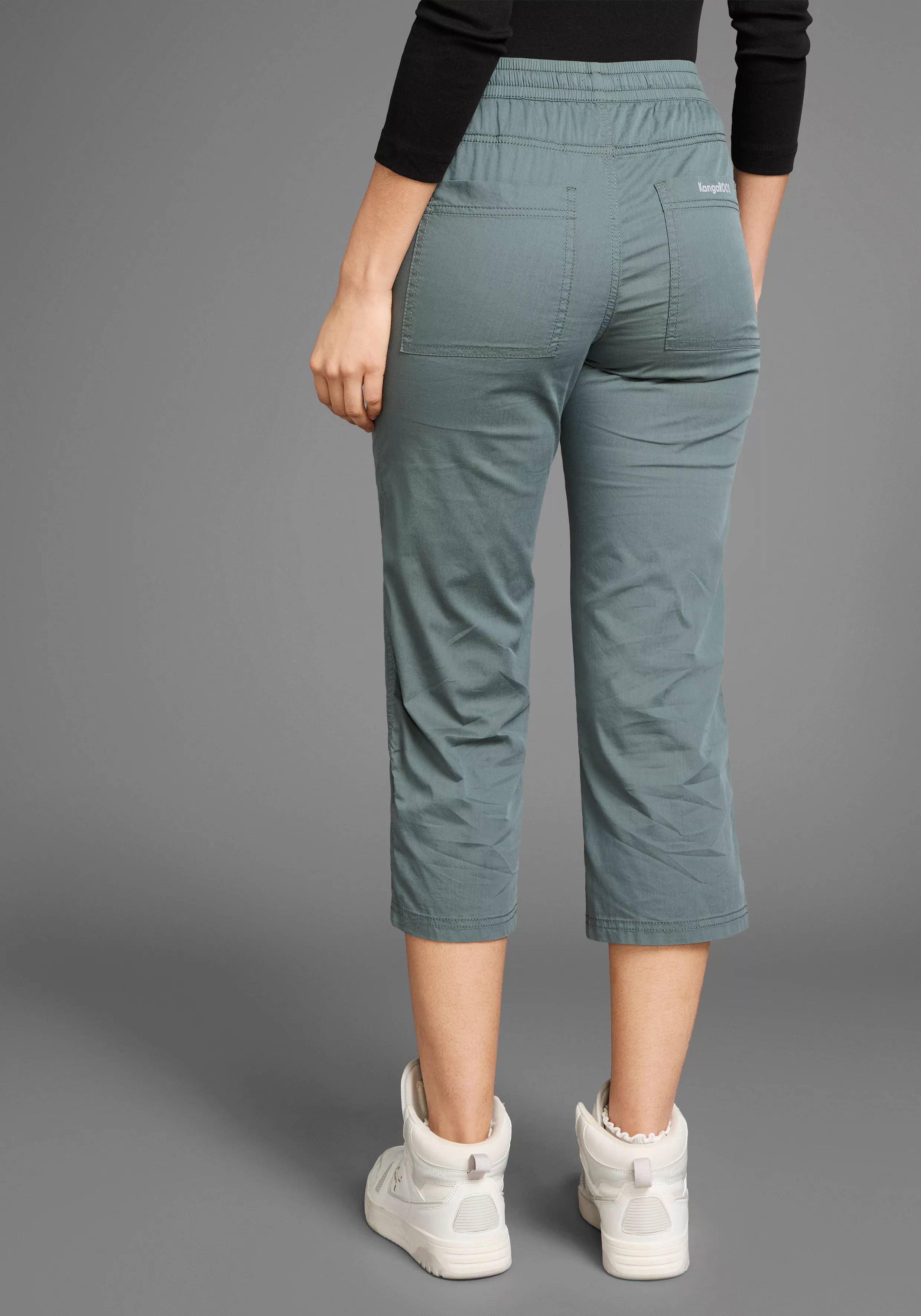 KangaROOS 3/4-Hose, sportliche Capri mit elastischem Bund günstig online kaufen