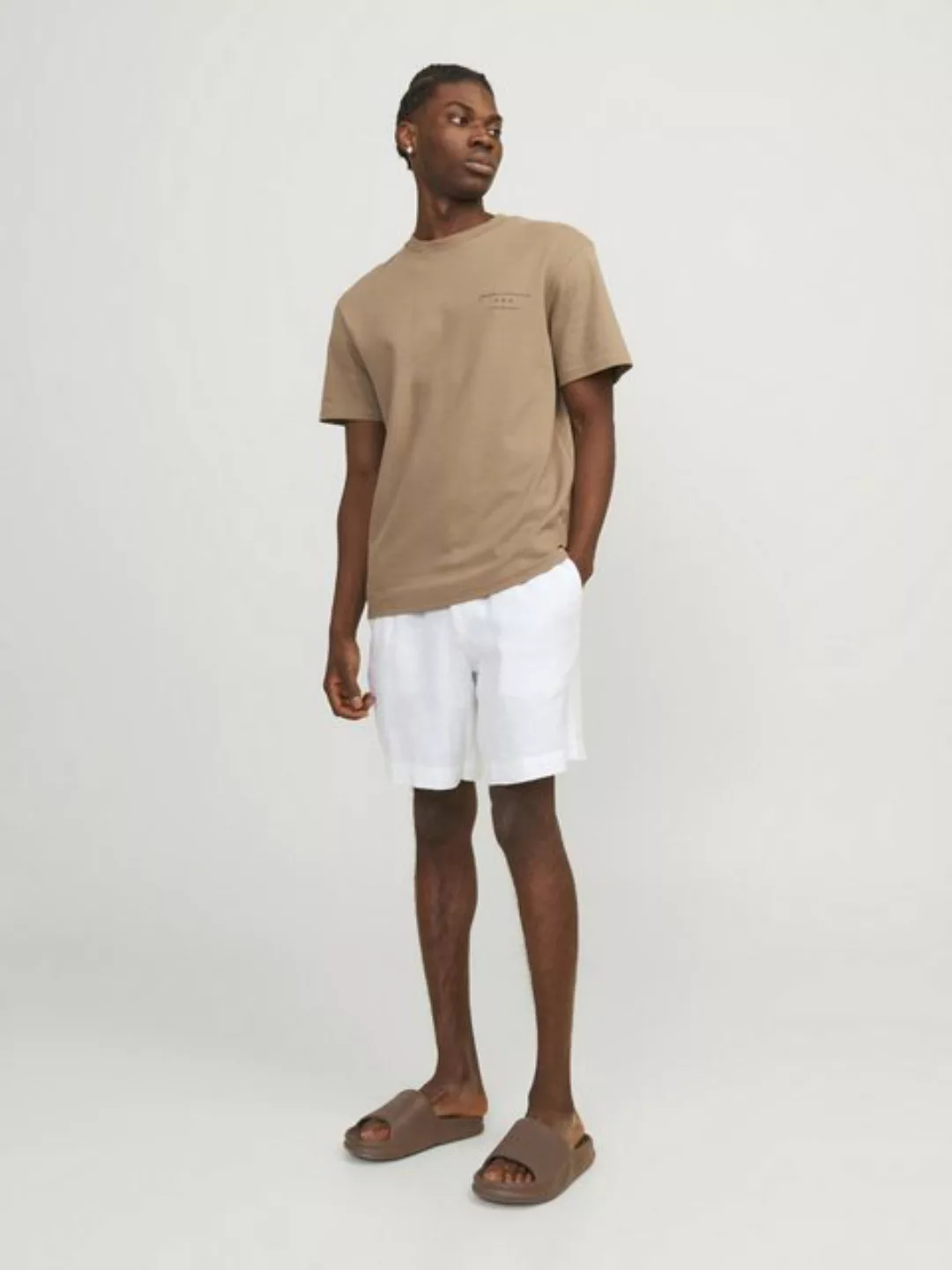 Jack & Jones Shorts "JPSTBILL LAWRENCE LINEN SHORTS SRT LN" günstig online kaufen