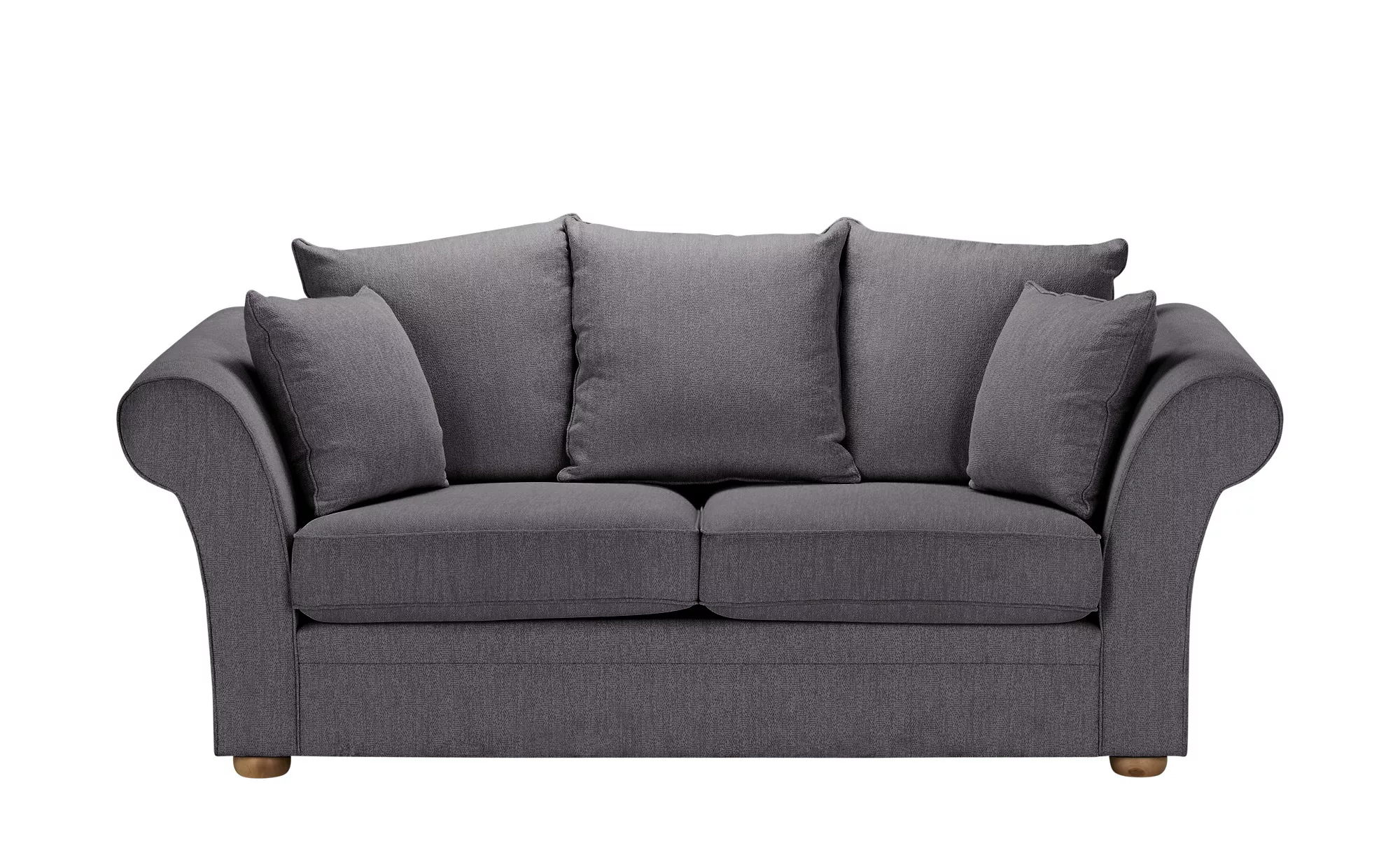 Sofa  Olivia - grau - 215 cm - 100 cm - 98 cm - Polstermöbel > Sofas > Einz günstig online kaufen