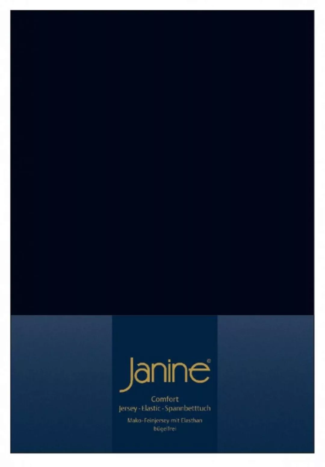 Janine Janine Spannbetttuch Elastic-Jersey 5002 leinen Größe:  150x200 cm günstig online kaufen