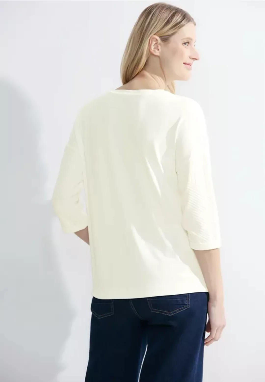 Cecil Shirtbluse TOS Structure Mix Shirt günstig online kaufen