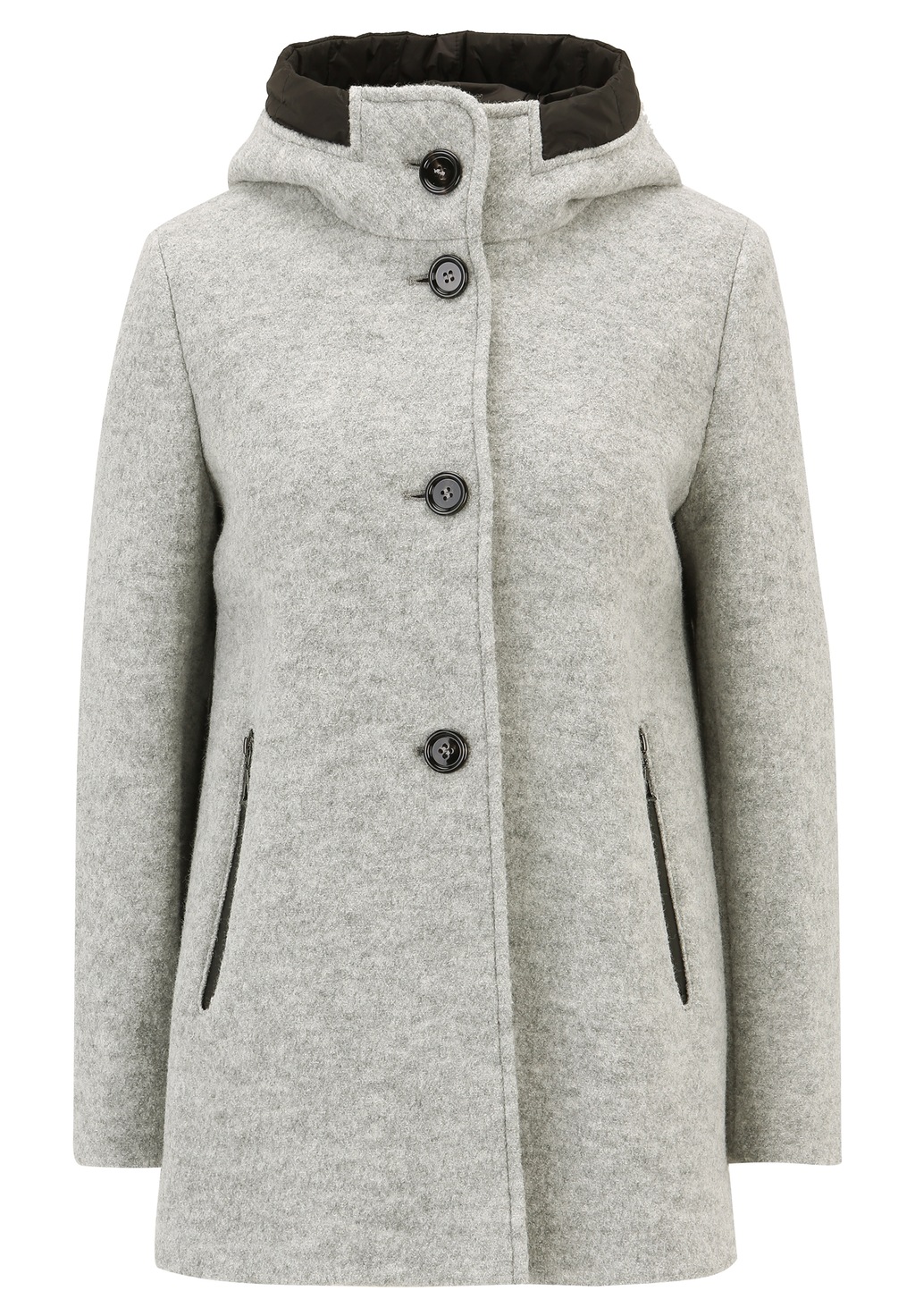 Gil Bret Wolljacke "Gil Bret Damen Wolljacke mit Kapuze", mit Kapuze günstig online kaufen