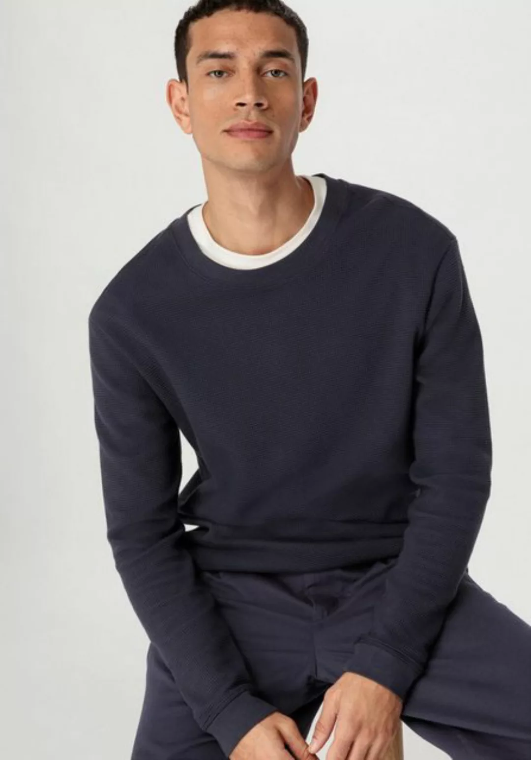 Hessnatur Sweatshirt Regular aus reiner Bio-Baumwolle (1-tlg) günstig online kaufen